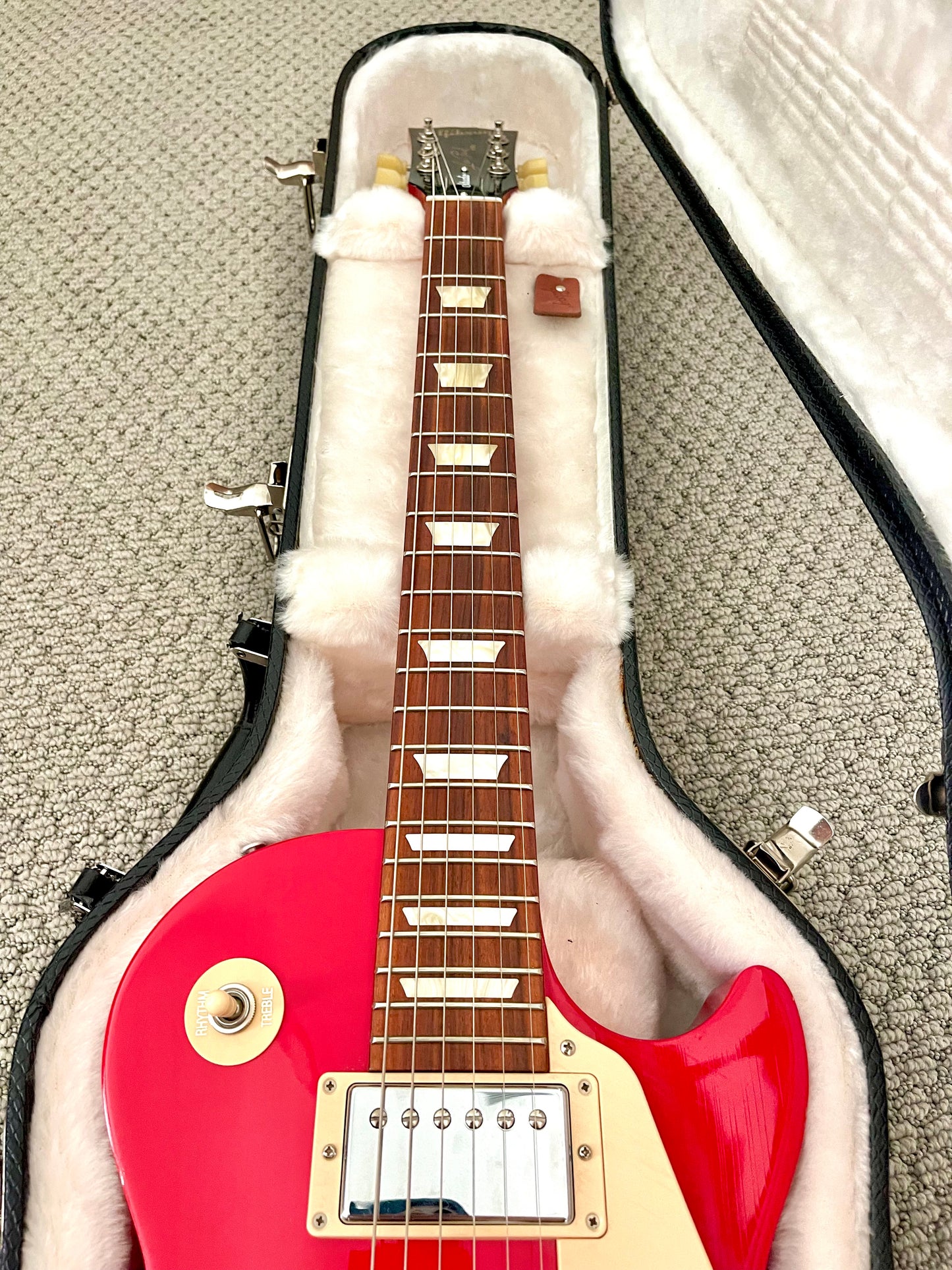 2012 Gibson Les Paul Studio "Radiant Red" + Paperwork + OHSC