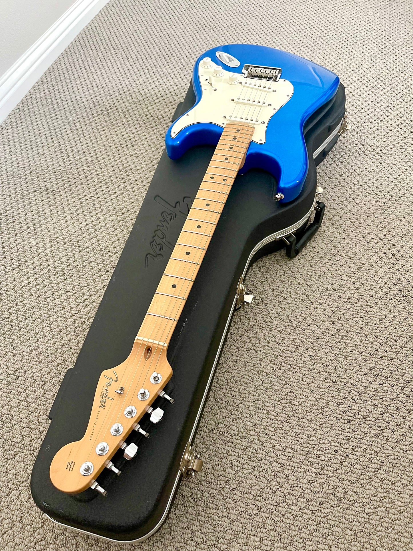 2002 Fender Stratocaster American Standard "Metallic Blue" + OHSC