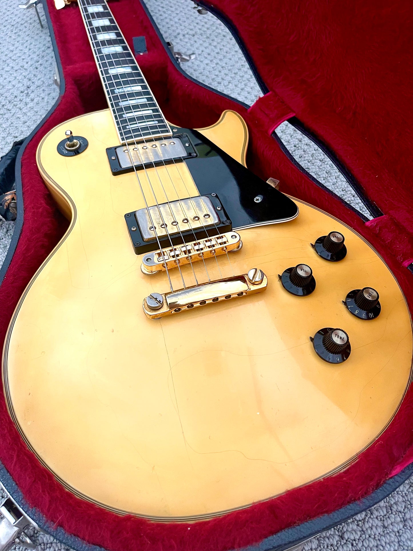 1974 Gibson Les Paul Custom Alpine White "20th Anniversary Edition + OHSC