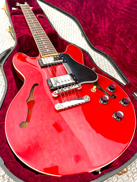 2008 Gibson ES-339 Cherry Red + OHSC (Custom Shop)