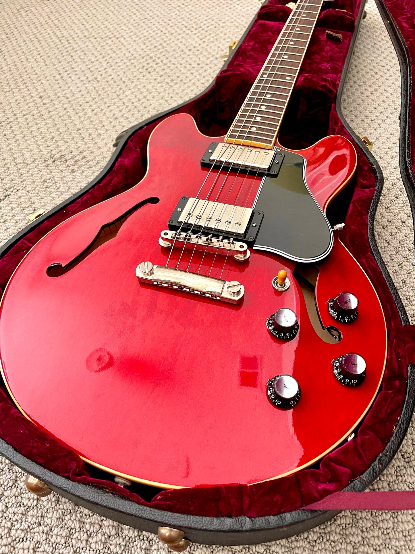 2008 Gibson ES-339 Cherry Red + OHSC (Custom Shop)