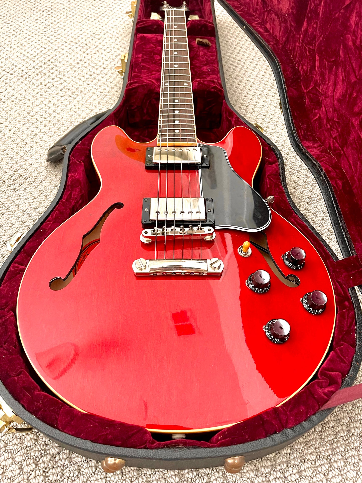 2008 Gibson ES-339 Cherry Red + OHSC (Custom Shop)