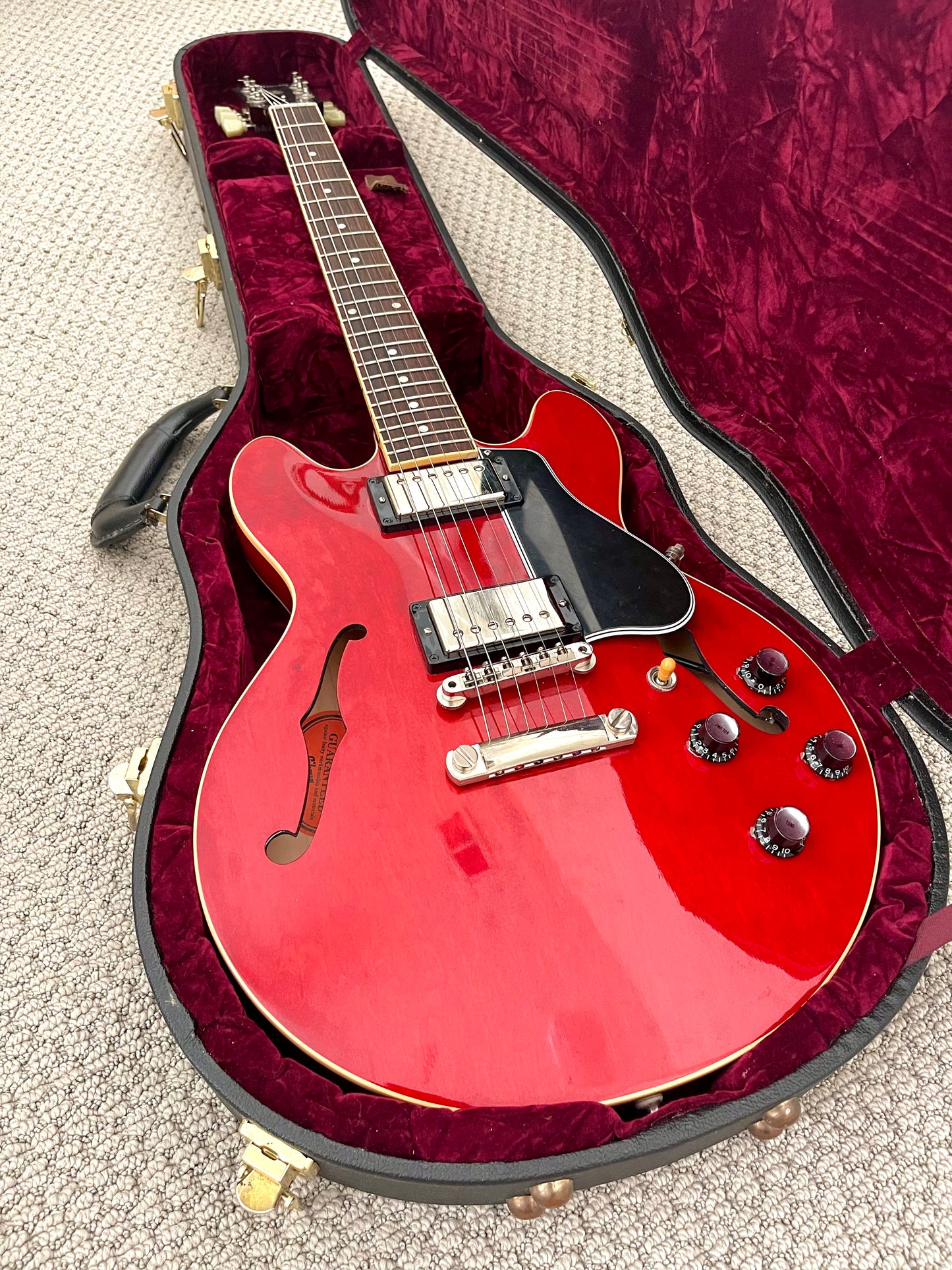 2008 Gibson ES-339 Cherry Red + OHSC (Custom Shop)