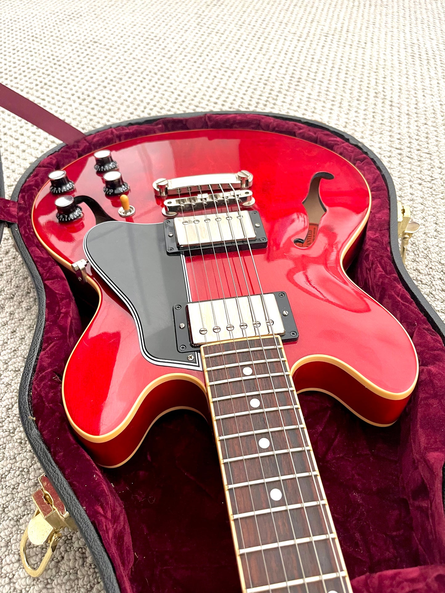 2008 Gibson ES-339 Cherry Red + OHSC (Custom Shop)