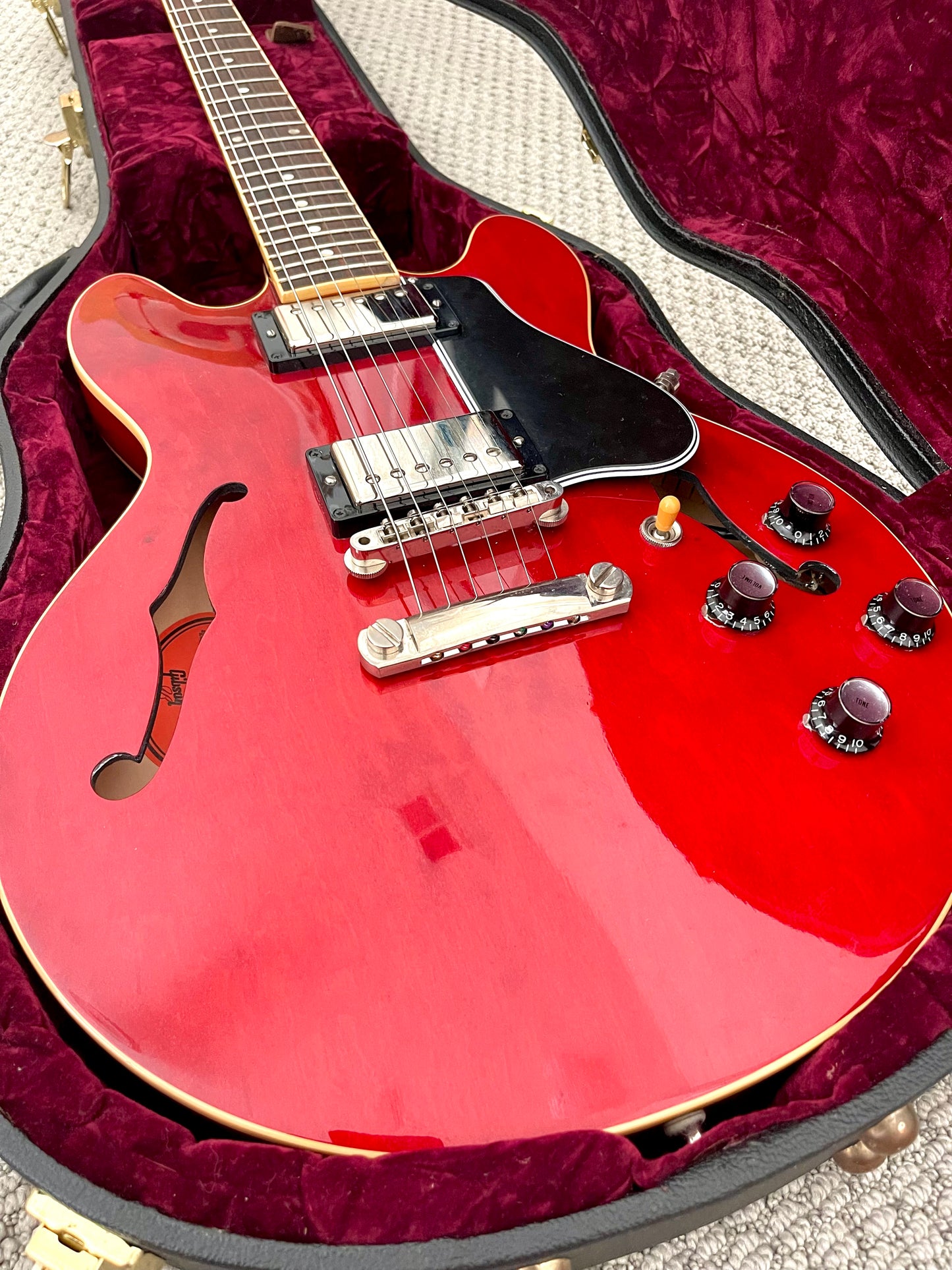 2008 Gibson ES-339 Cherry Red + OHSC (Custom Shop)