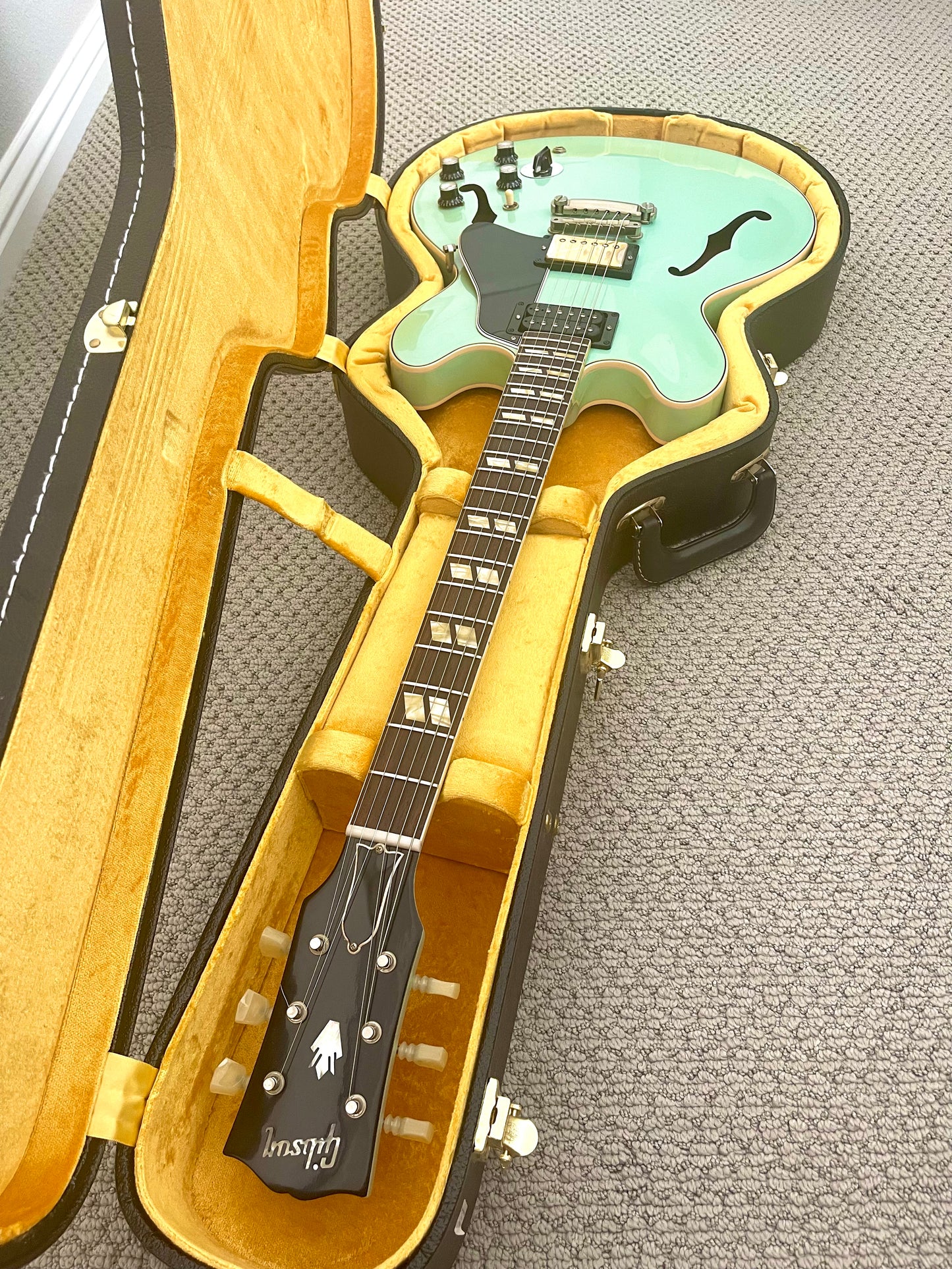 1964 Gibson Memphis ES-345 "64 SEAFOAM GREEN" + OHSC (2016 VOS)