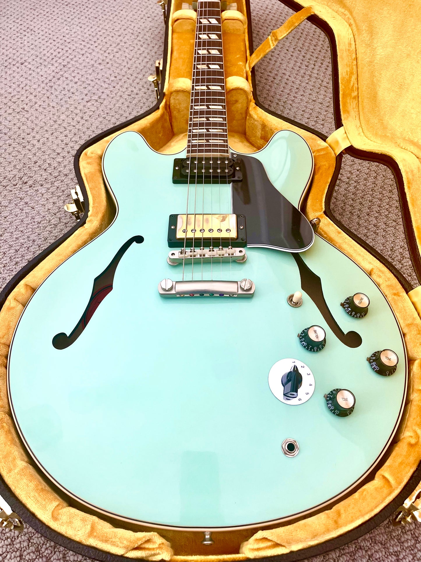 1964 Gibson Memphis ES-345 "64 SEAFOAM GREEN" + OHSC (2016 VOS)