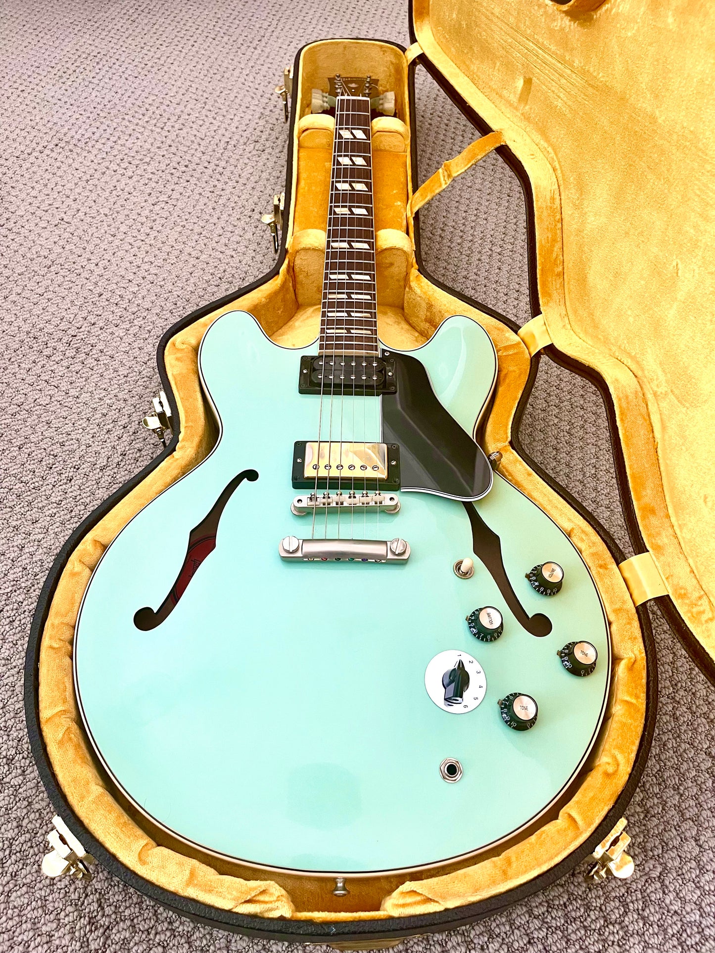 1964 Gibson Memphis ES-345 "64 SEAFOAM GREEN" + OHSC (2016 VOS)