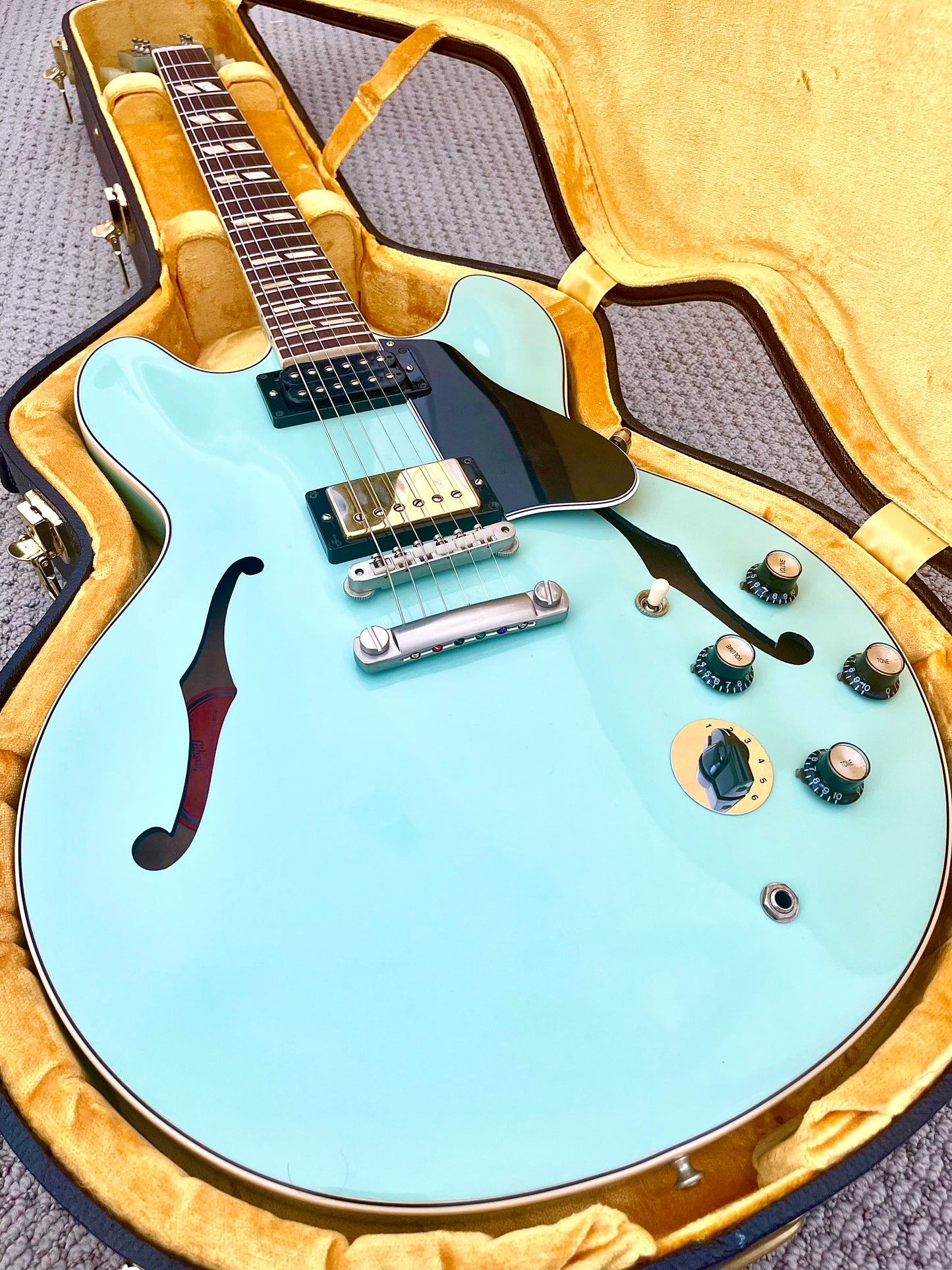 1964 Gibson Memphis ES-345 "64 SEAFOAM GREEN" + OHSC (2016 VOS)