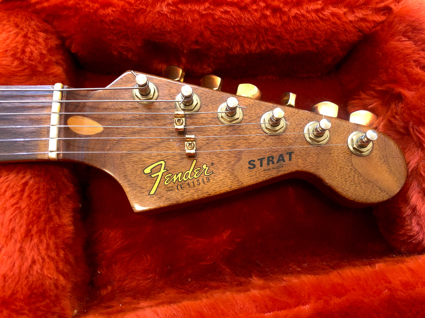 1981 Fender All-Walnut Stratocaster "THE STRAT" + OHSC