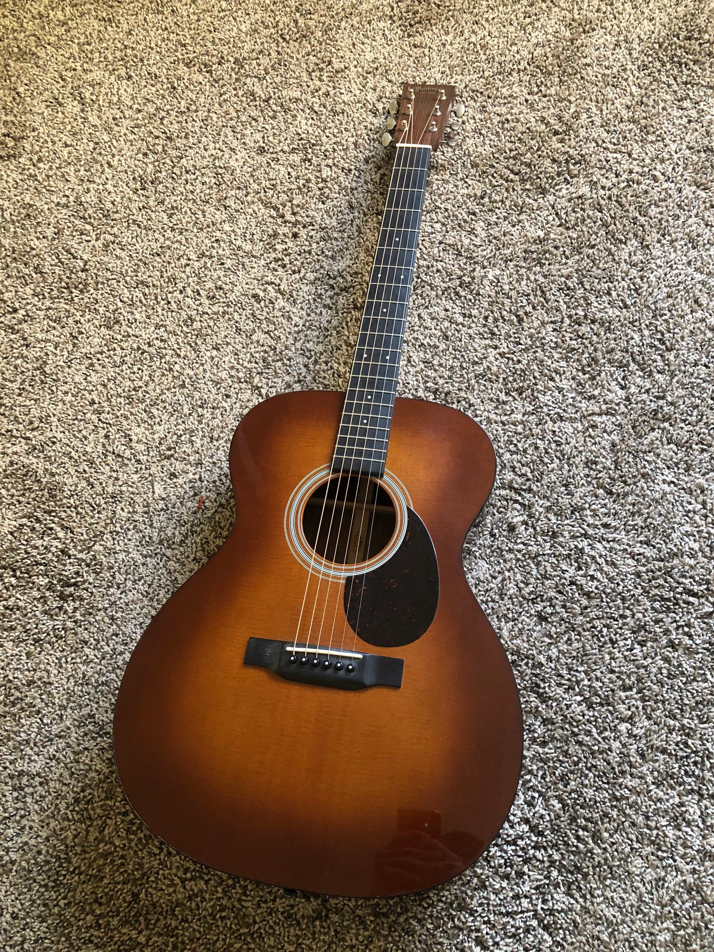 2015 Martin OM-21 "AMBERTONE" Acoustic Modern + OHSC