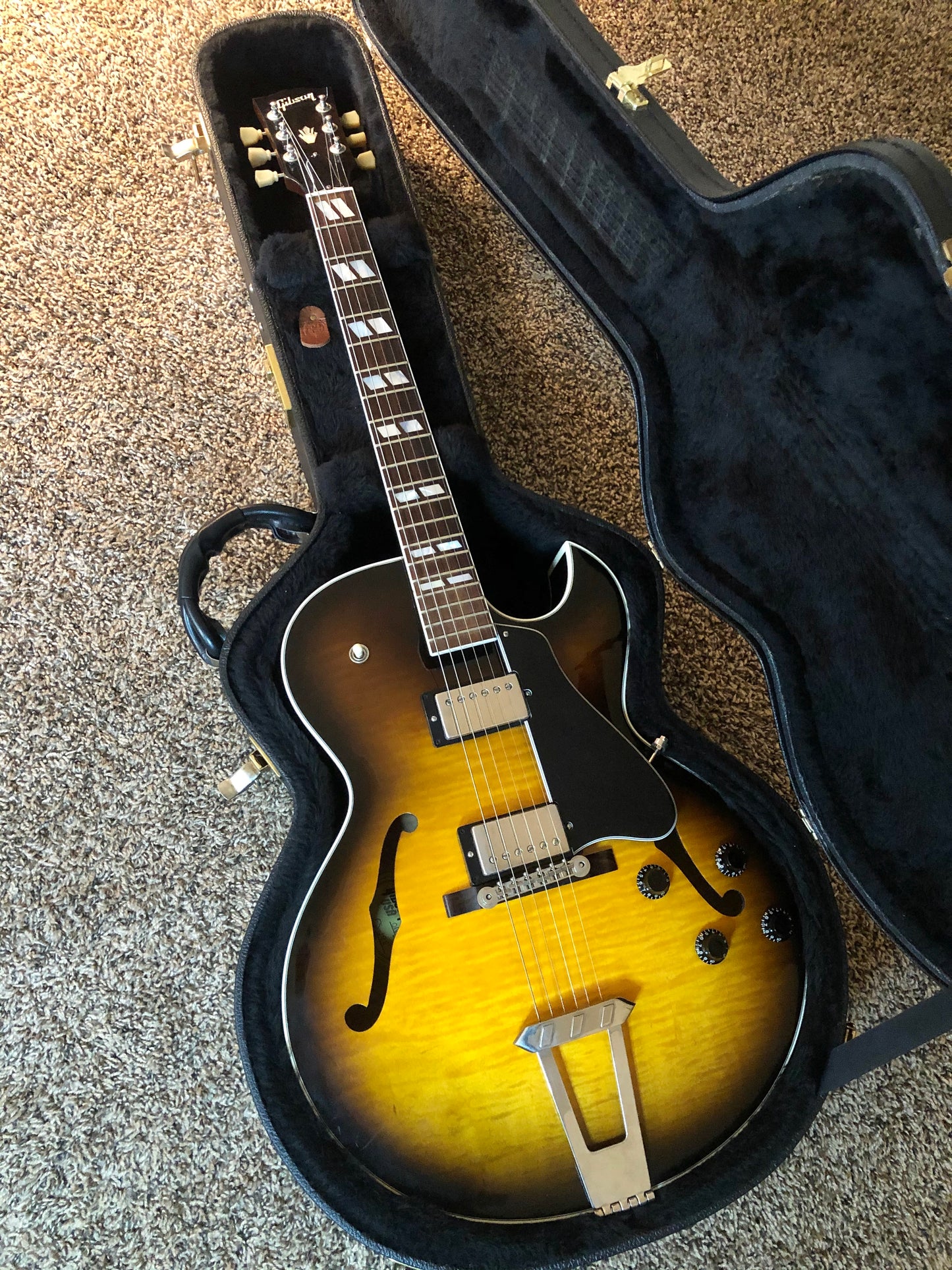 2001 Gibson ES-175D "TOBACCO BURST" + OHSC