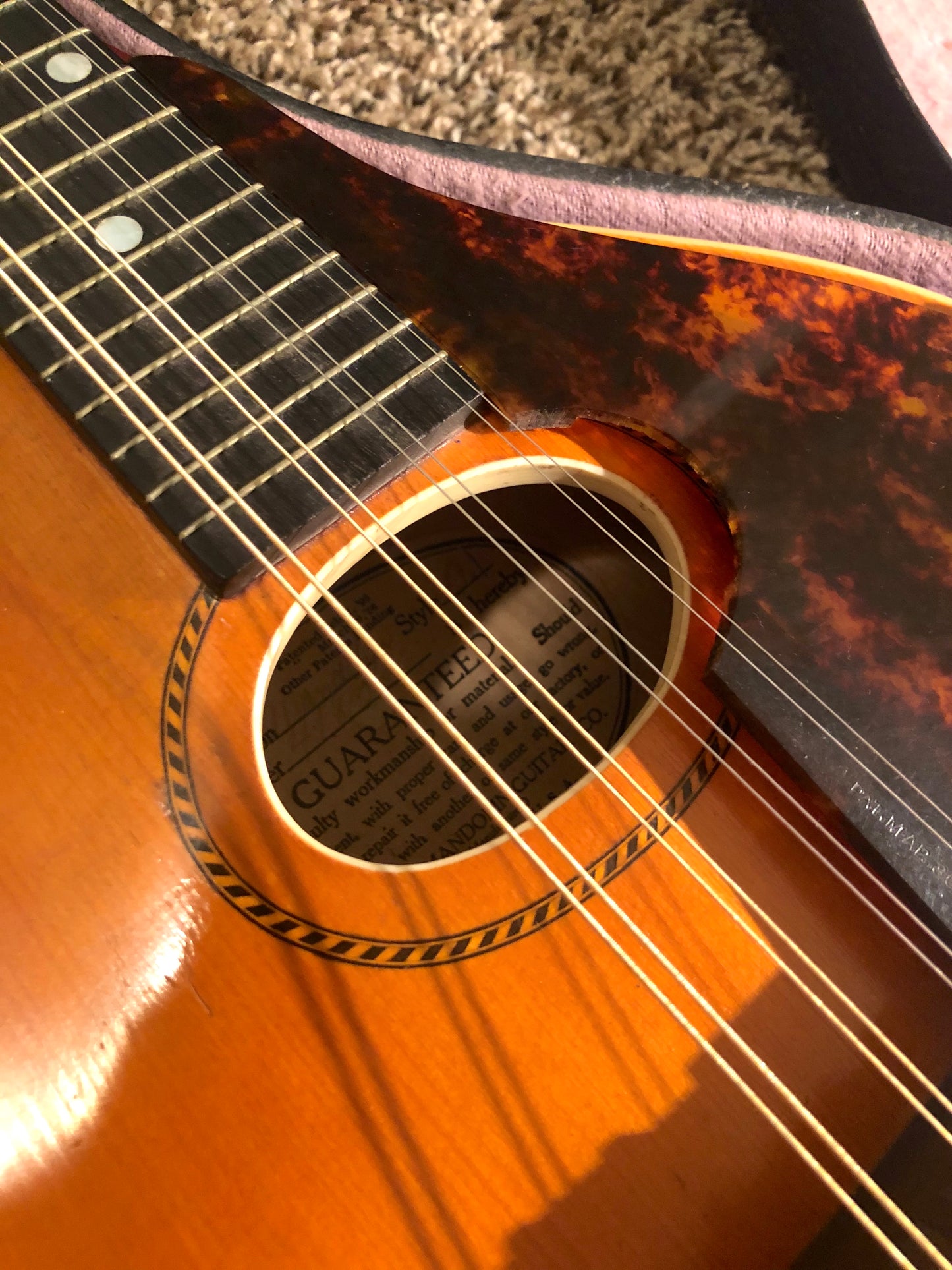 Gibson "STYLE A" Mandolin + OHSC (1918 Vintage)