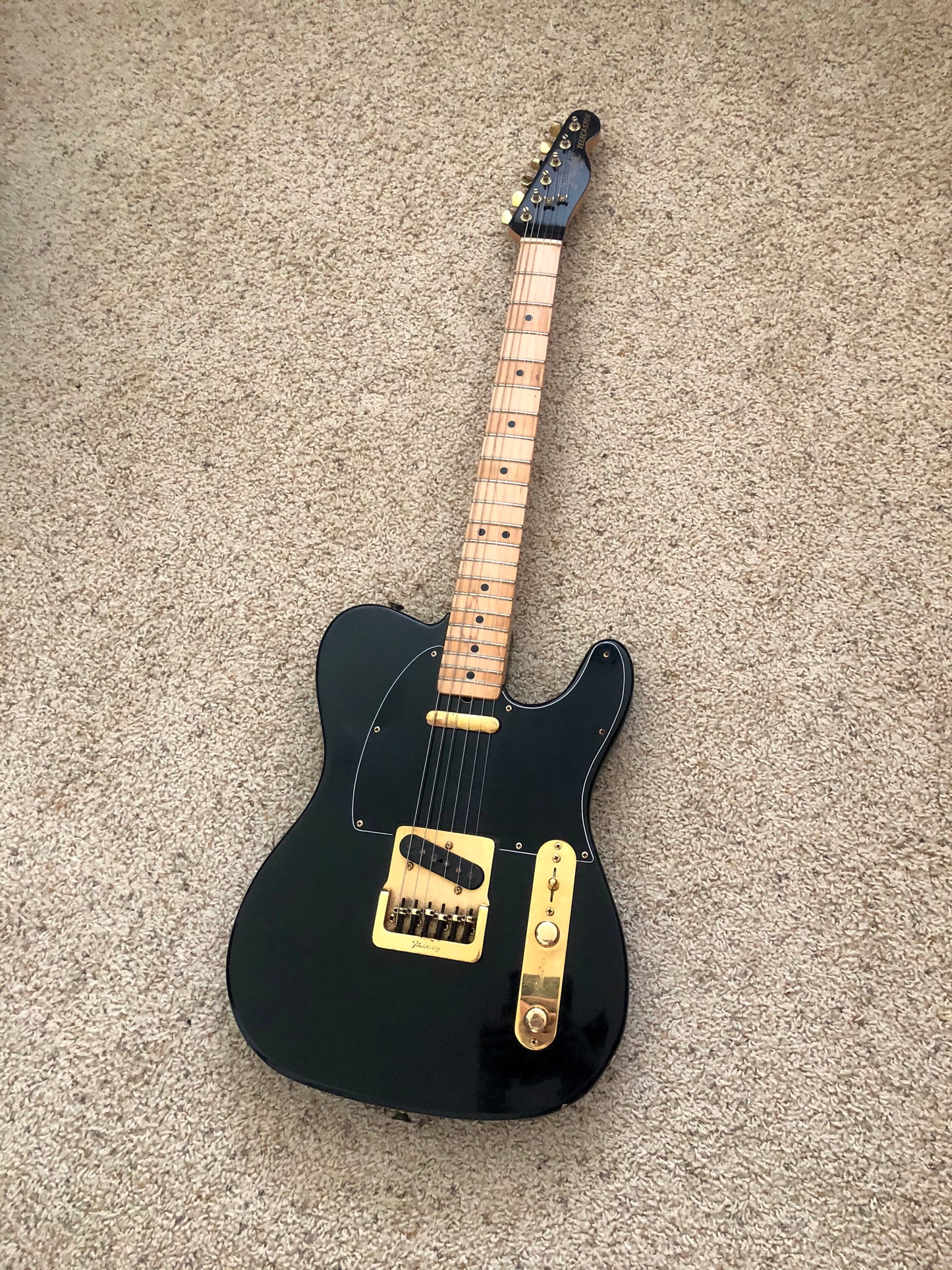 1981 Fender Telecaster "COLLECTORS EDITION" Black/Gold + OHSC