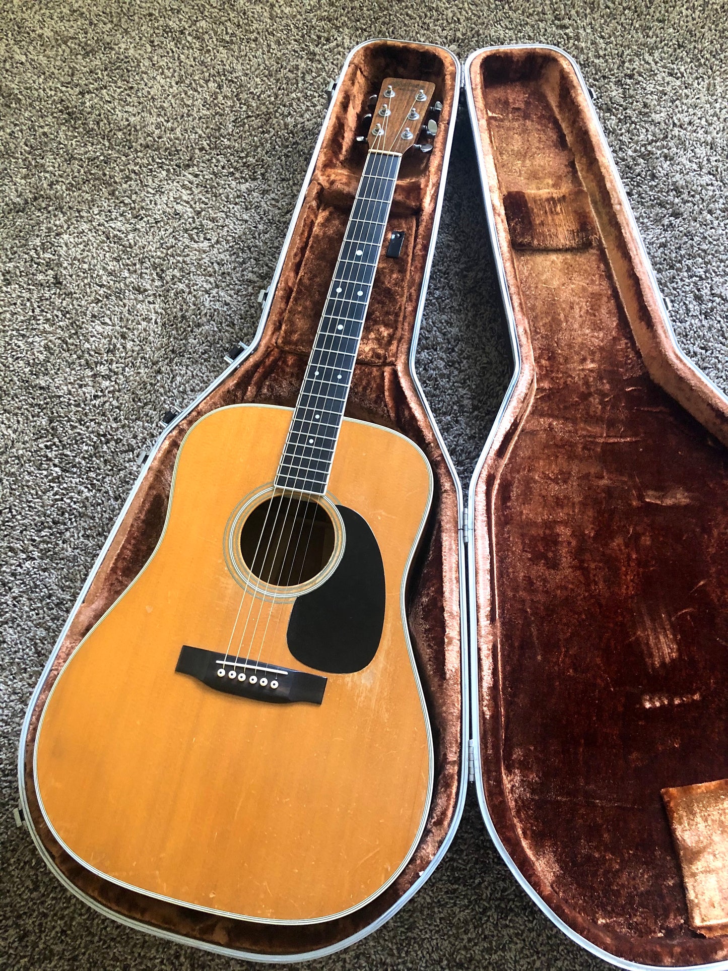 1975 Martin D-35 Natural "3-PIECE BACK" + OHSC