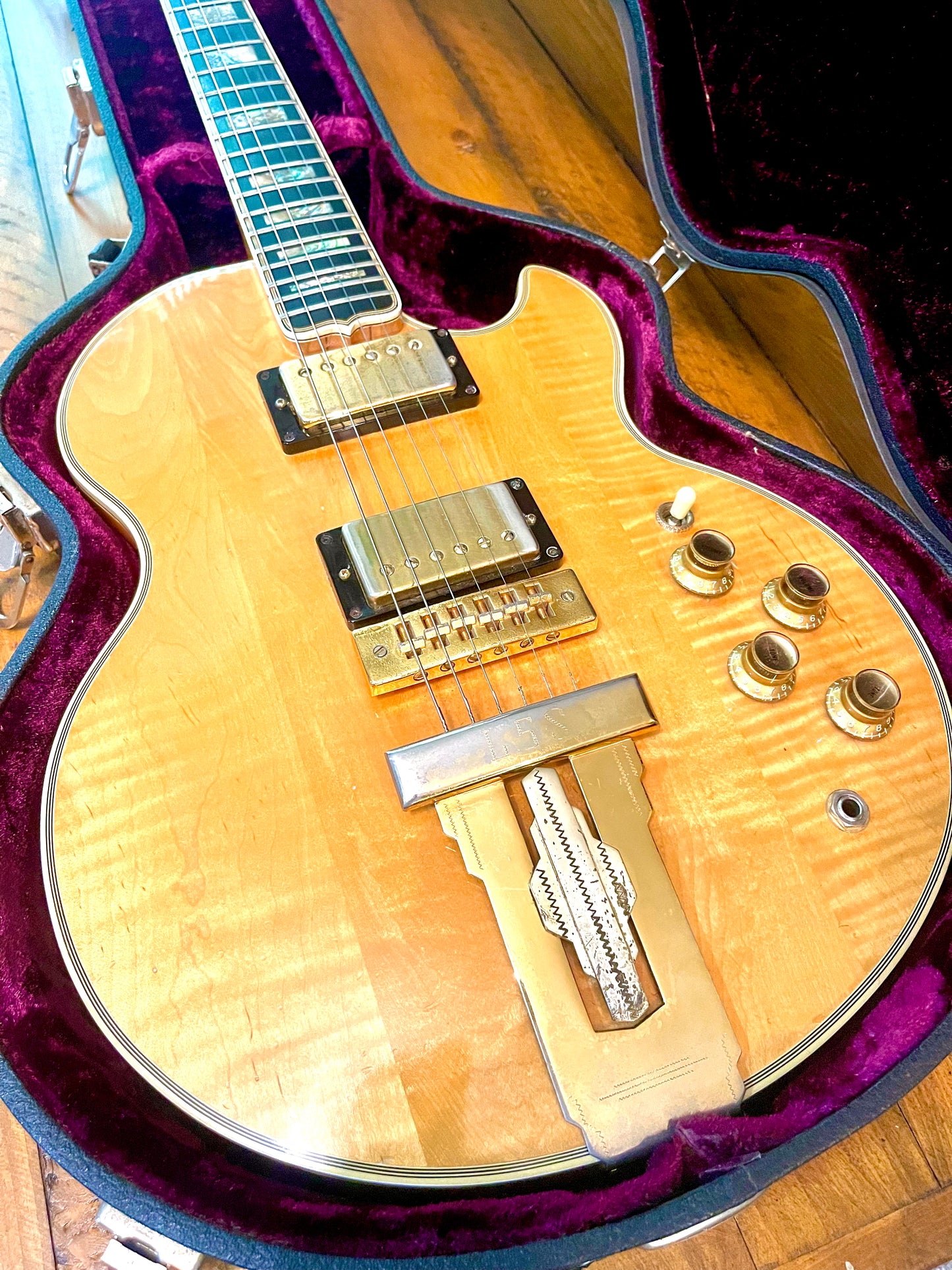 1977 Gibson L5-S Custom "NATURAL MAPLE BLONDE" + OHSC