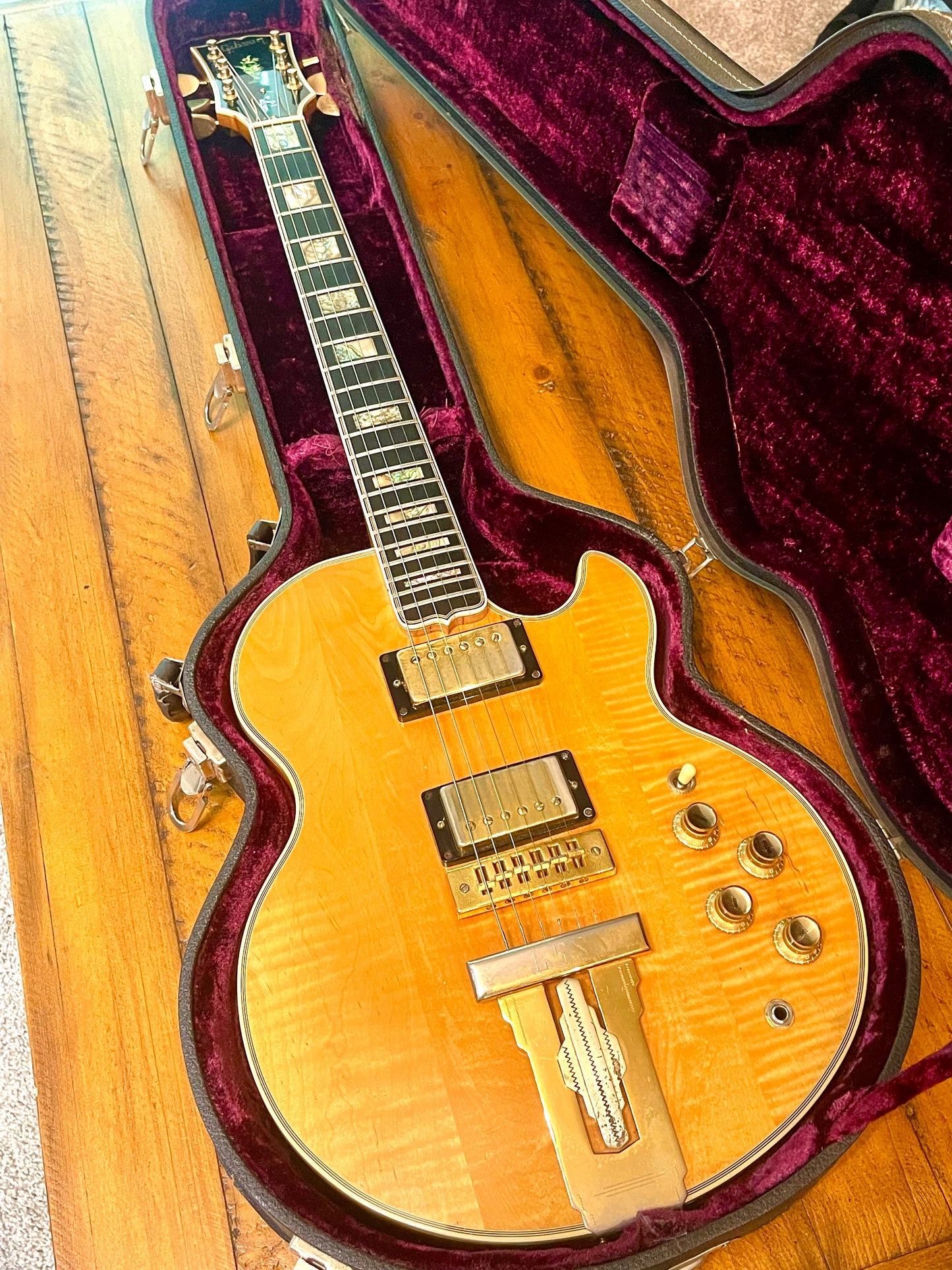 1977 Gibson L5-S Custom "NATURAL MAPLE BLONDE" + OHSC