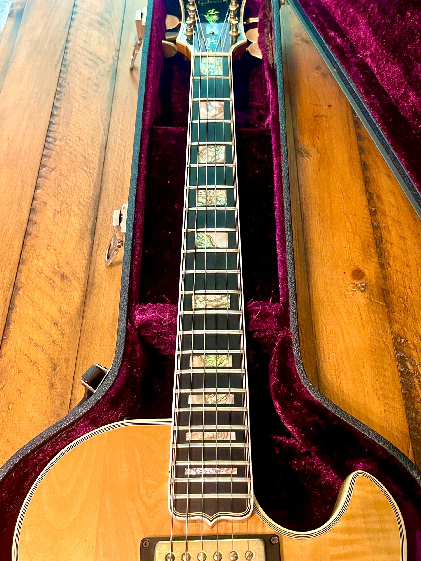 1977 Gibson L5-S Custom "NATURAL MAPLE BLONDE" + OHSC