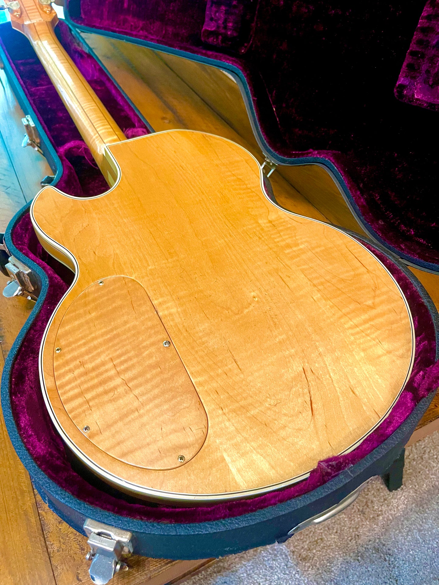 1977 Gibson L5-S Custom "NATURAL MAPLE BLONDE" + OHSC