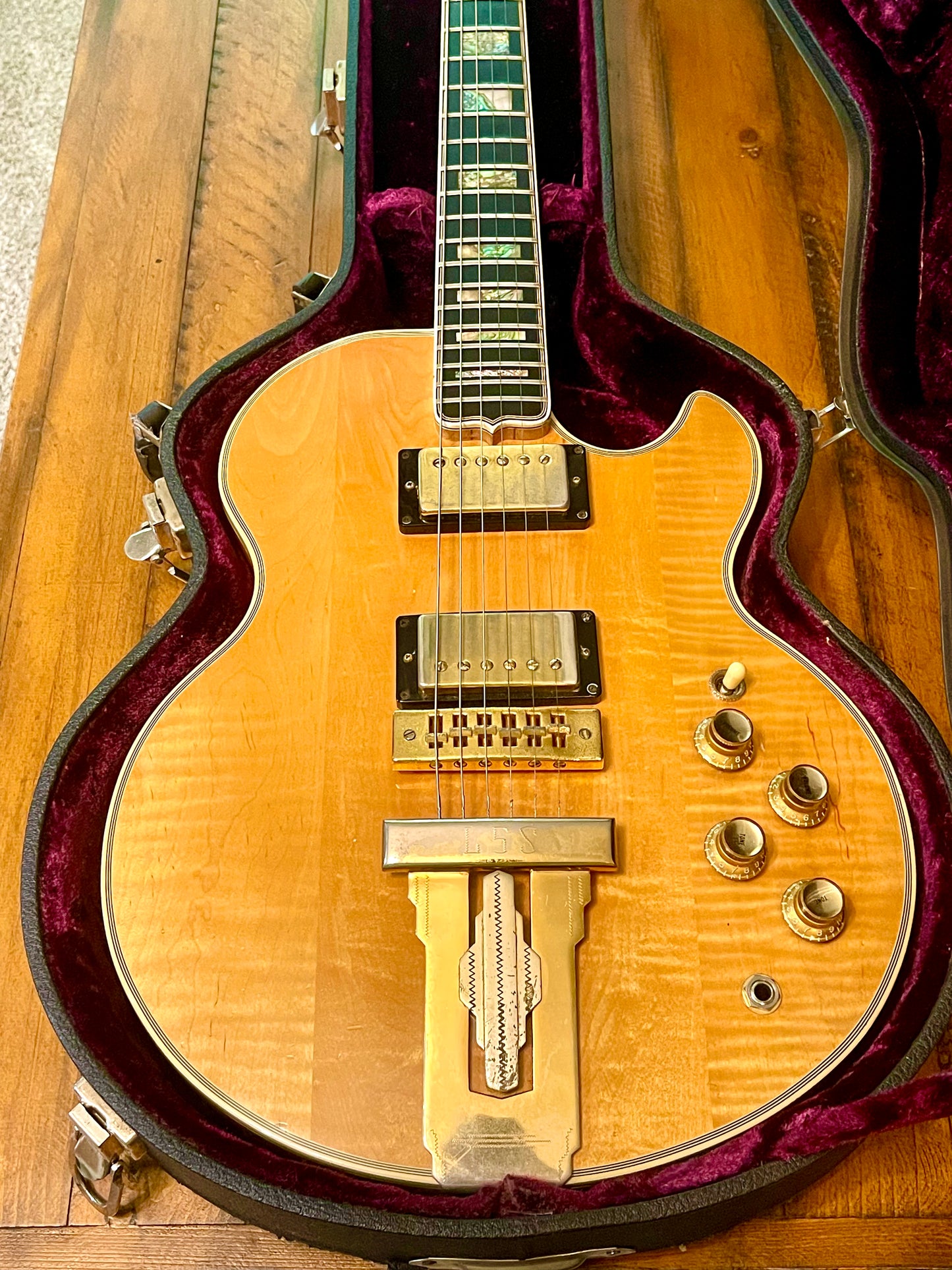 1977 Gibson L5-S Custom "NATURAL MAPLE BLONDE" + OHSC