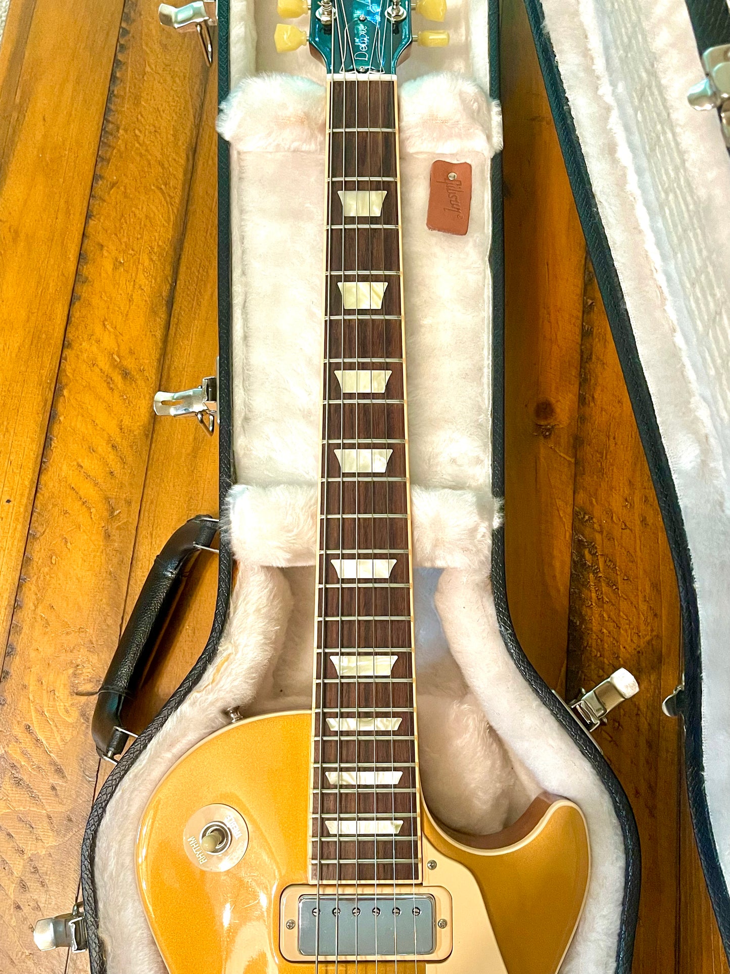 2011 Gibson Les Paul Deluxe "GOLDTOP" + OHSC