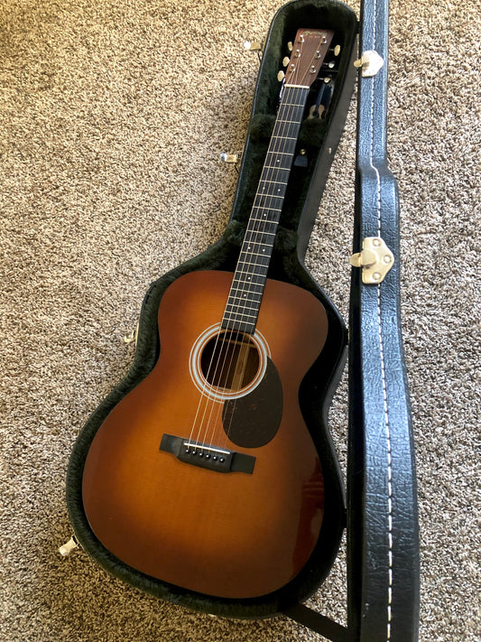 2015 Martin OM-21 "AMBERTONE" Acoustic Modern + OHSC