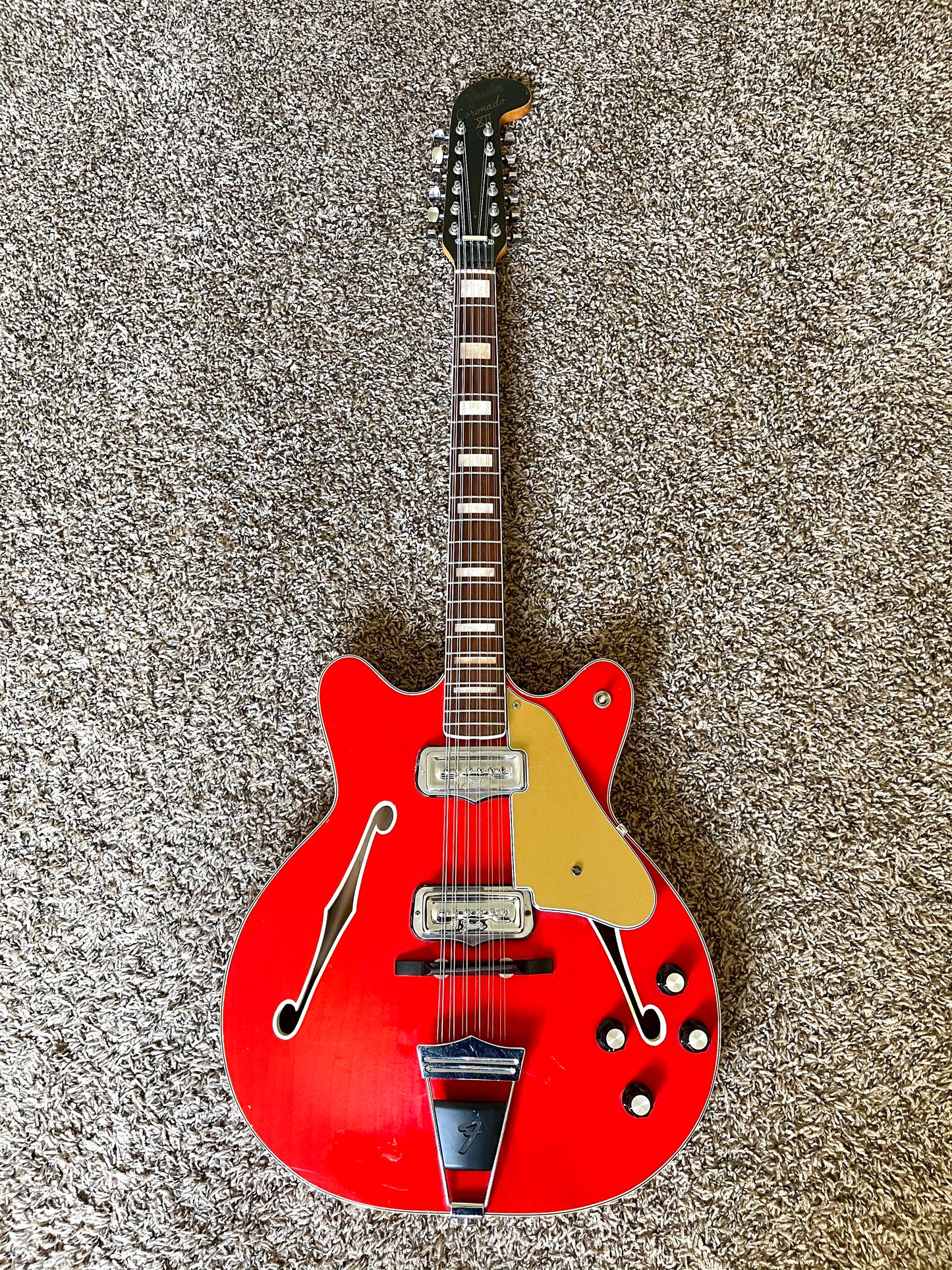 1967 Fender "Coronado XII" Cherry Red 12-String Hollowbody