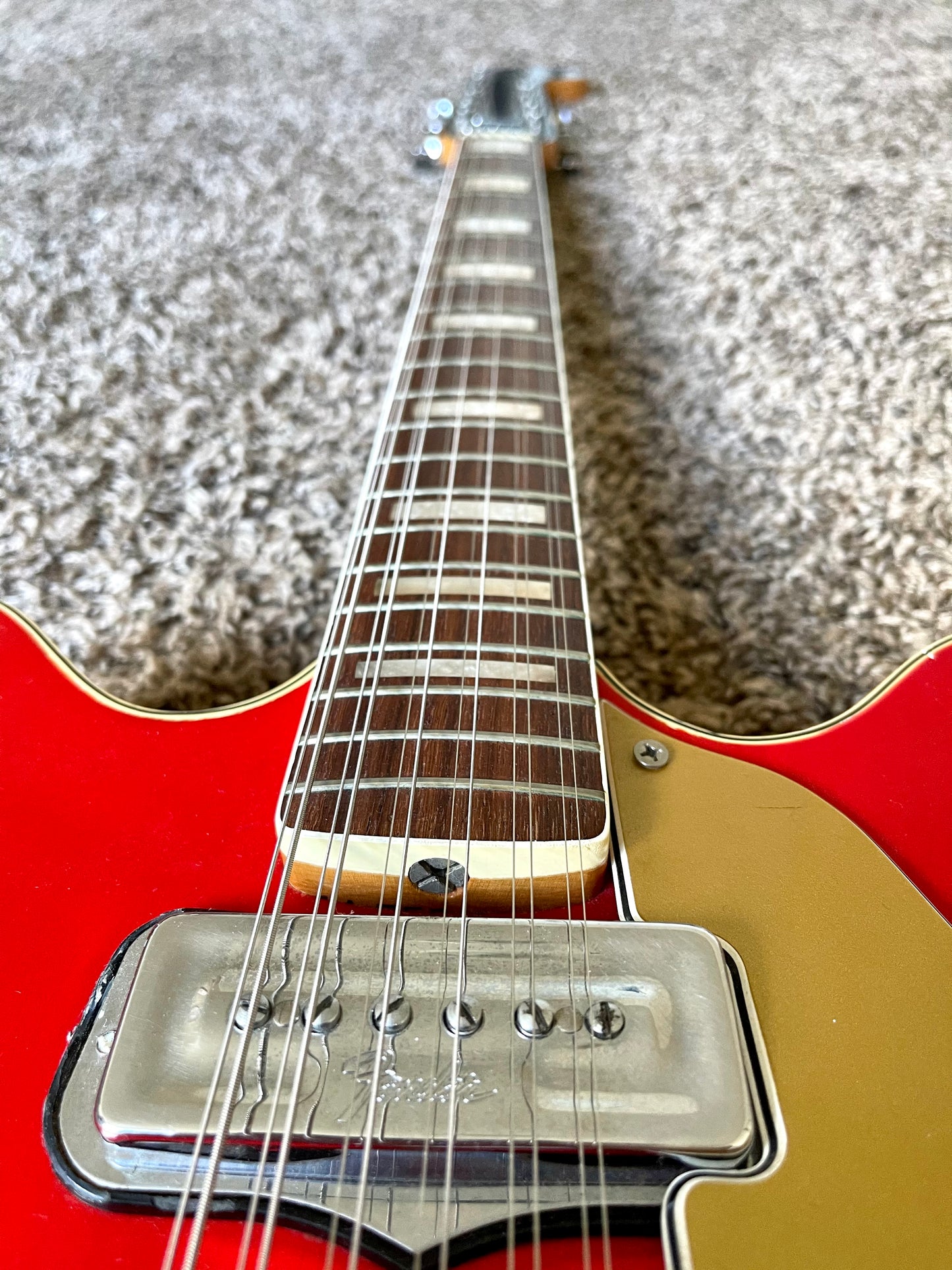 1967 Fender "Coronado XII" Cherry Red 12-String Hollowbody