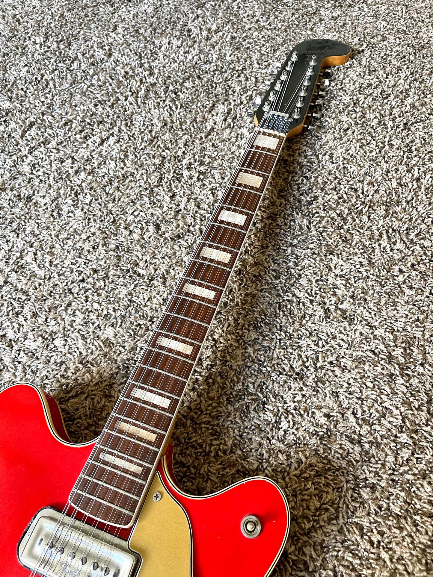 1967 Fender "Coronado XII" Cherry Red 12-String Hollowbody