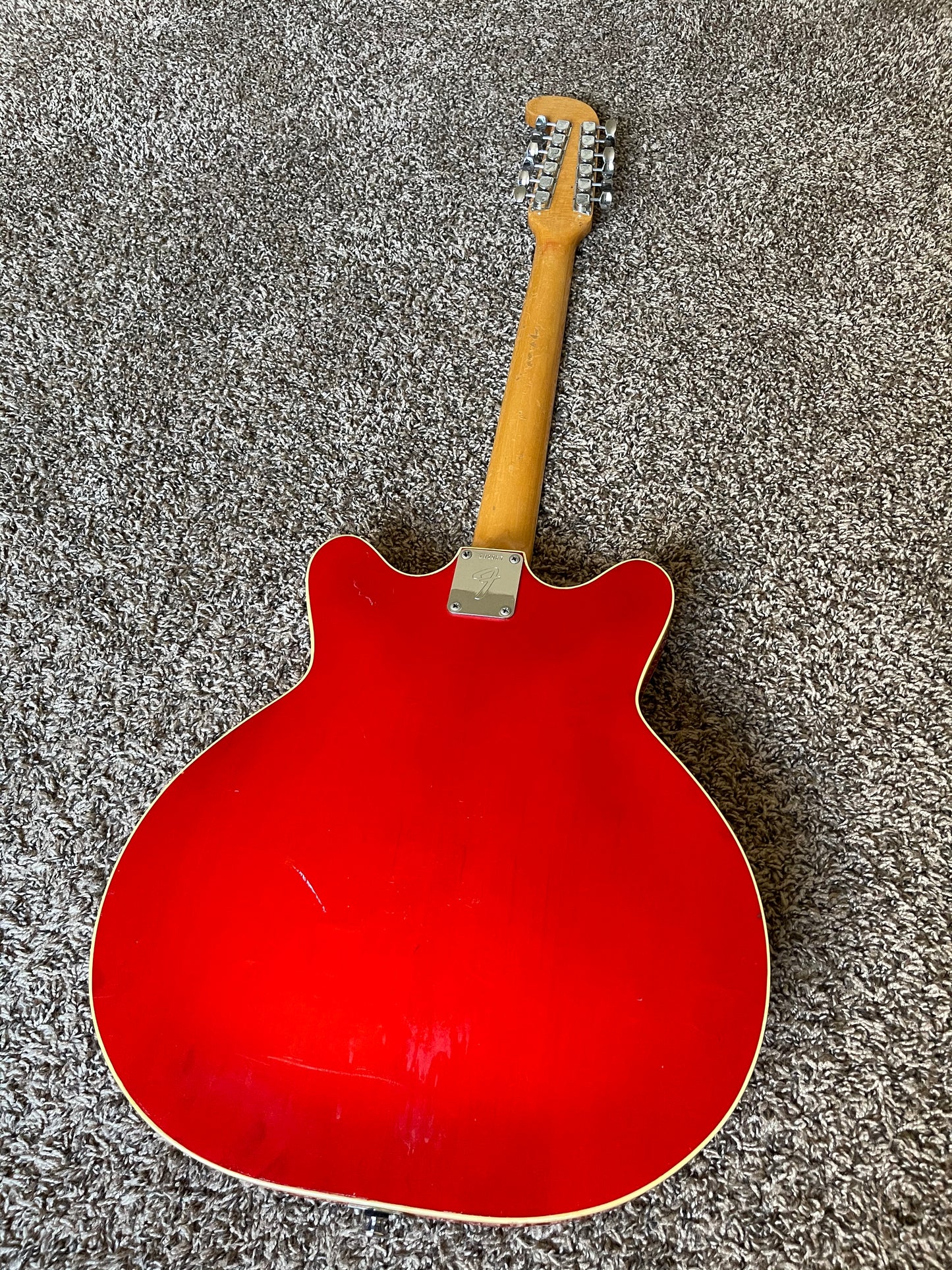 1967 Fender "Coronado XII" Cherry Red 12-String Hollowbody