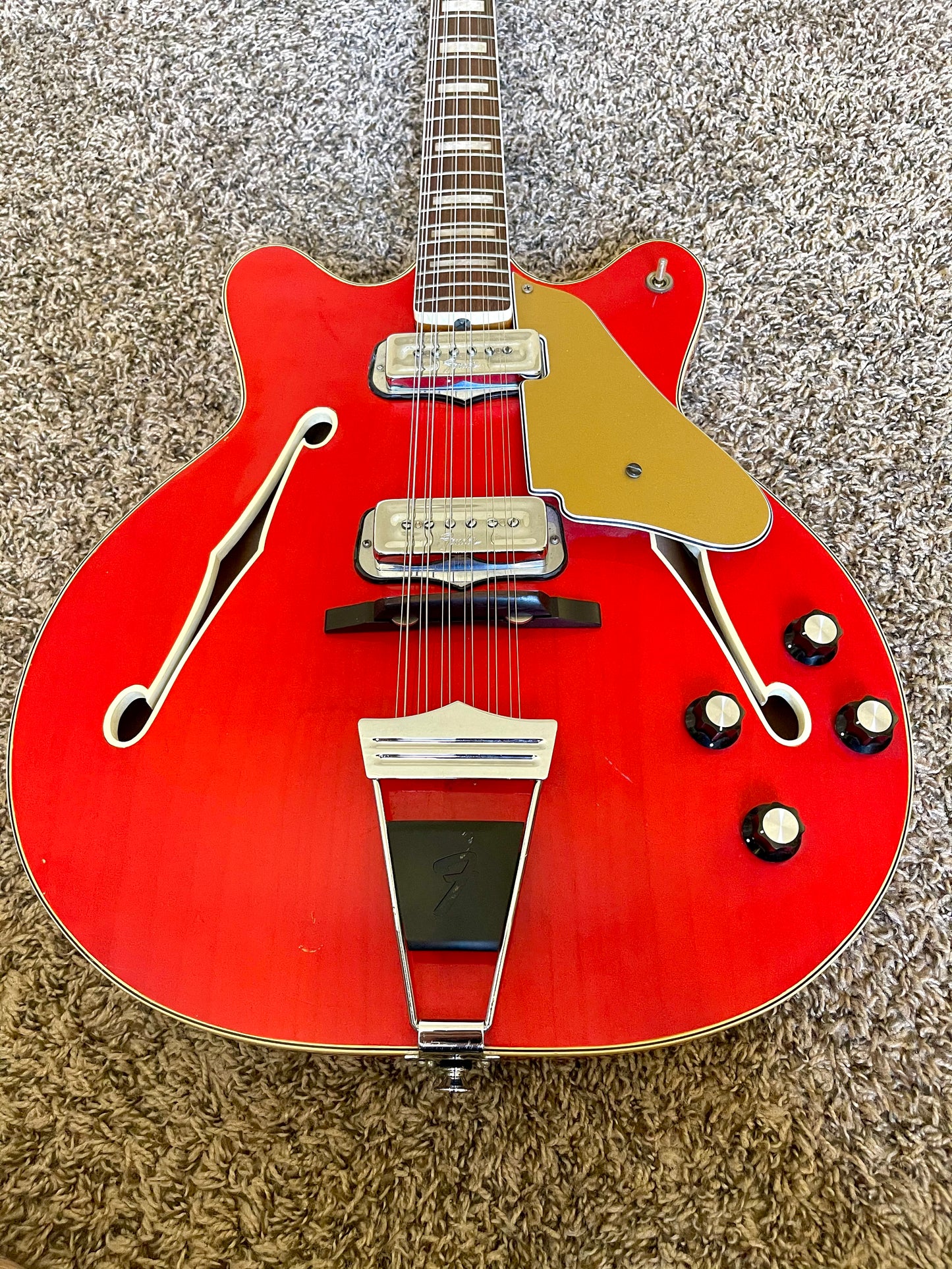 1967 Fender "Coronado XII" Cherry Red 12-String Hollowbody