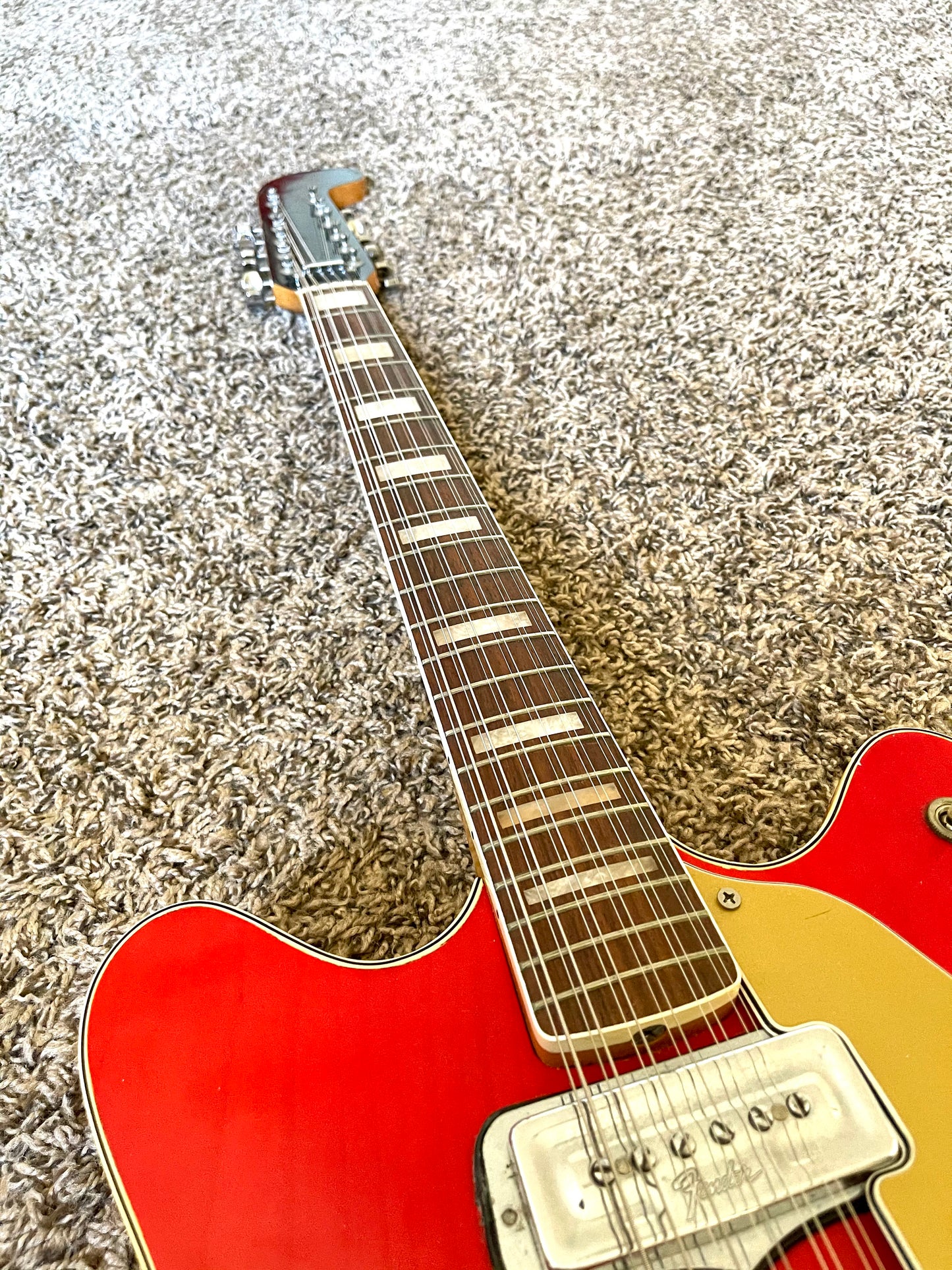 1967 Fender "Coronado XII" Cherry Red 12-String Hollowbody