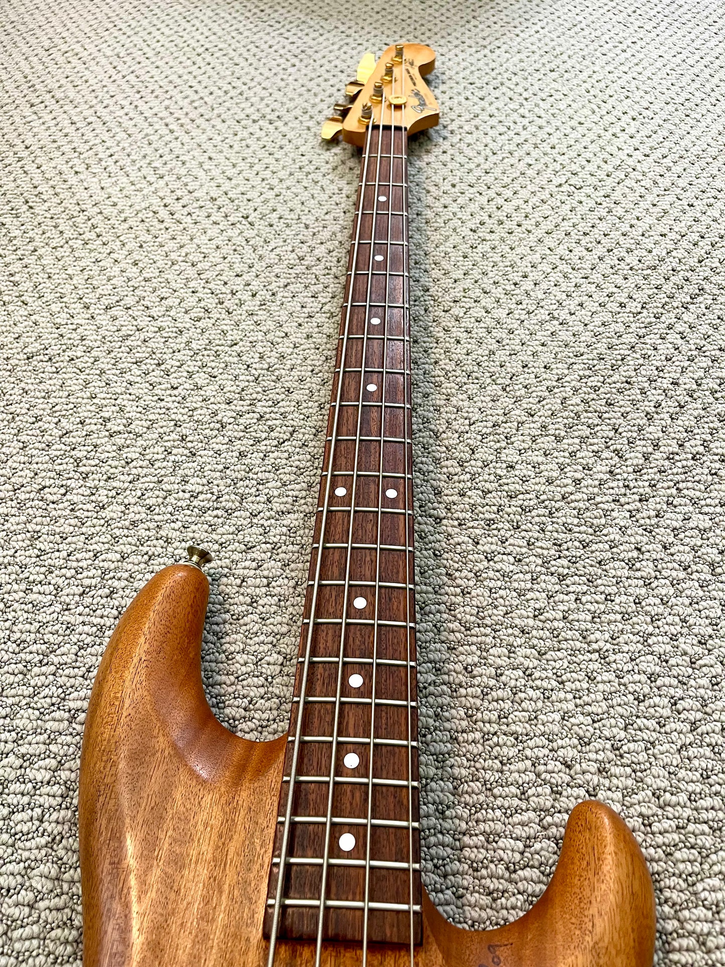 1994 Fender Japan Precision Bass Lyte Deluxe Natural + SIGNED + HSC