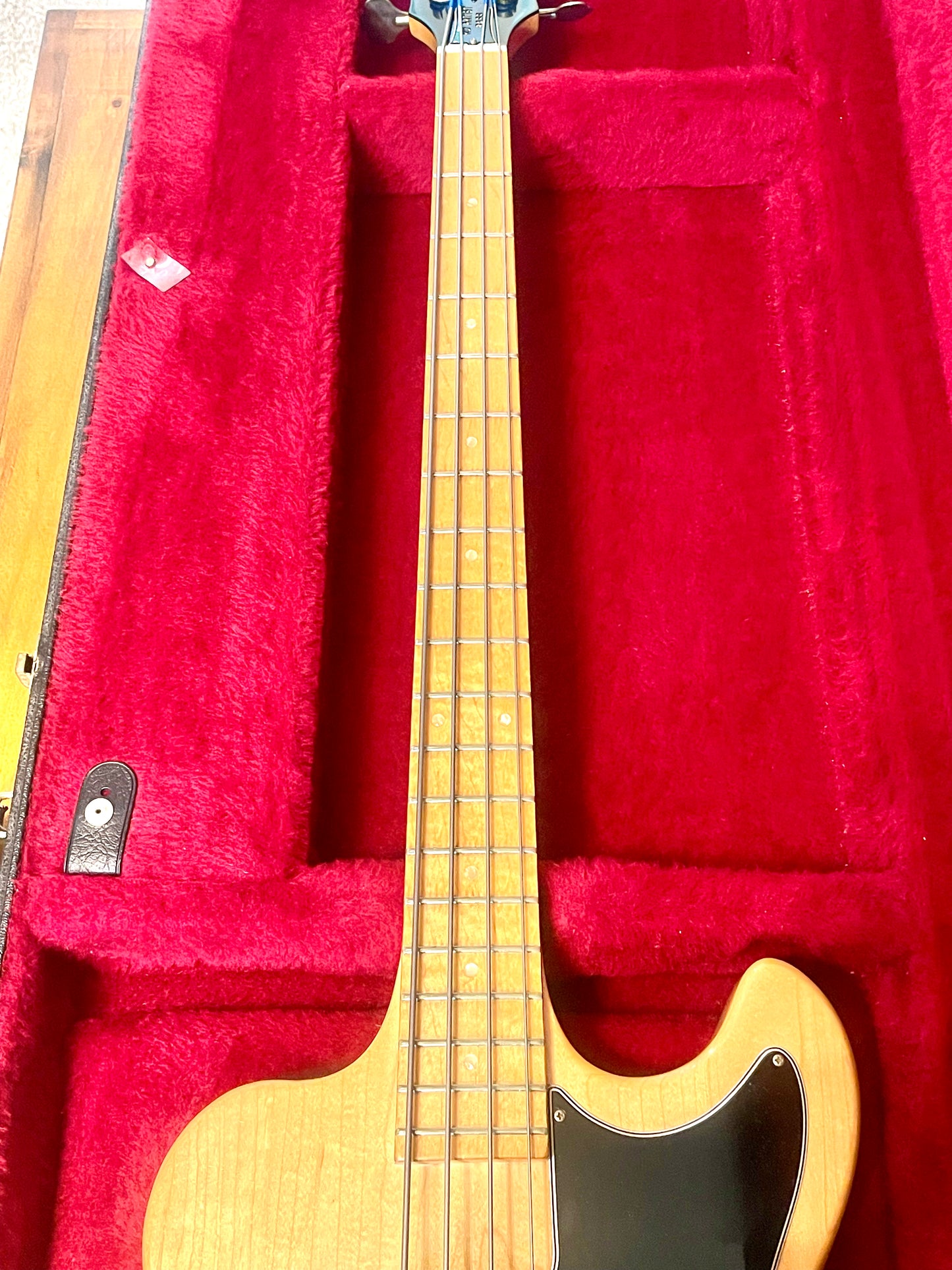 1978 Gibson RD Artist "NATURAL BLONDE" Electric (MOOG) Bass + OHSC