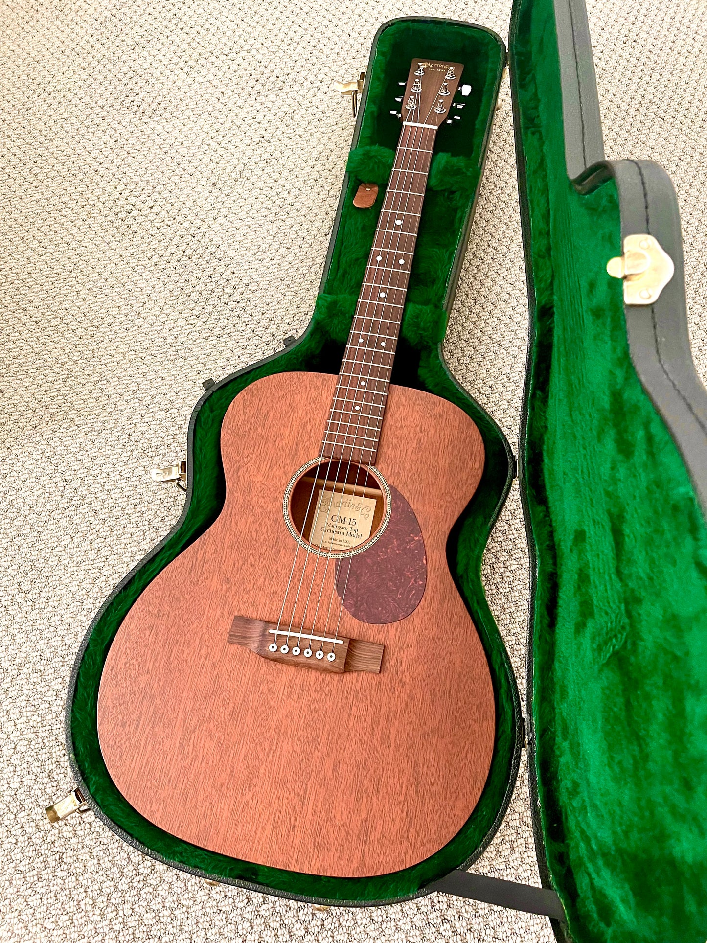 2001 Martin OM-15 Mahogany Orchestra Model + OHSC