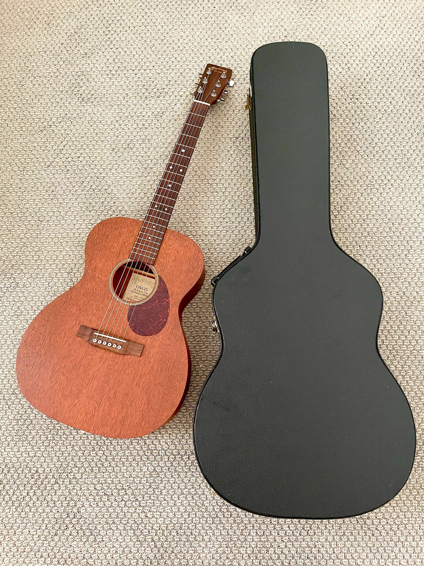 2001 Martin OM-15 Mahogany Orchestra Model + OHSC