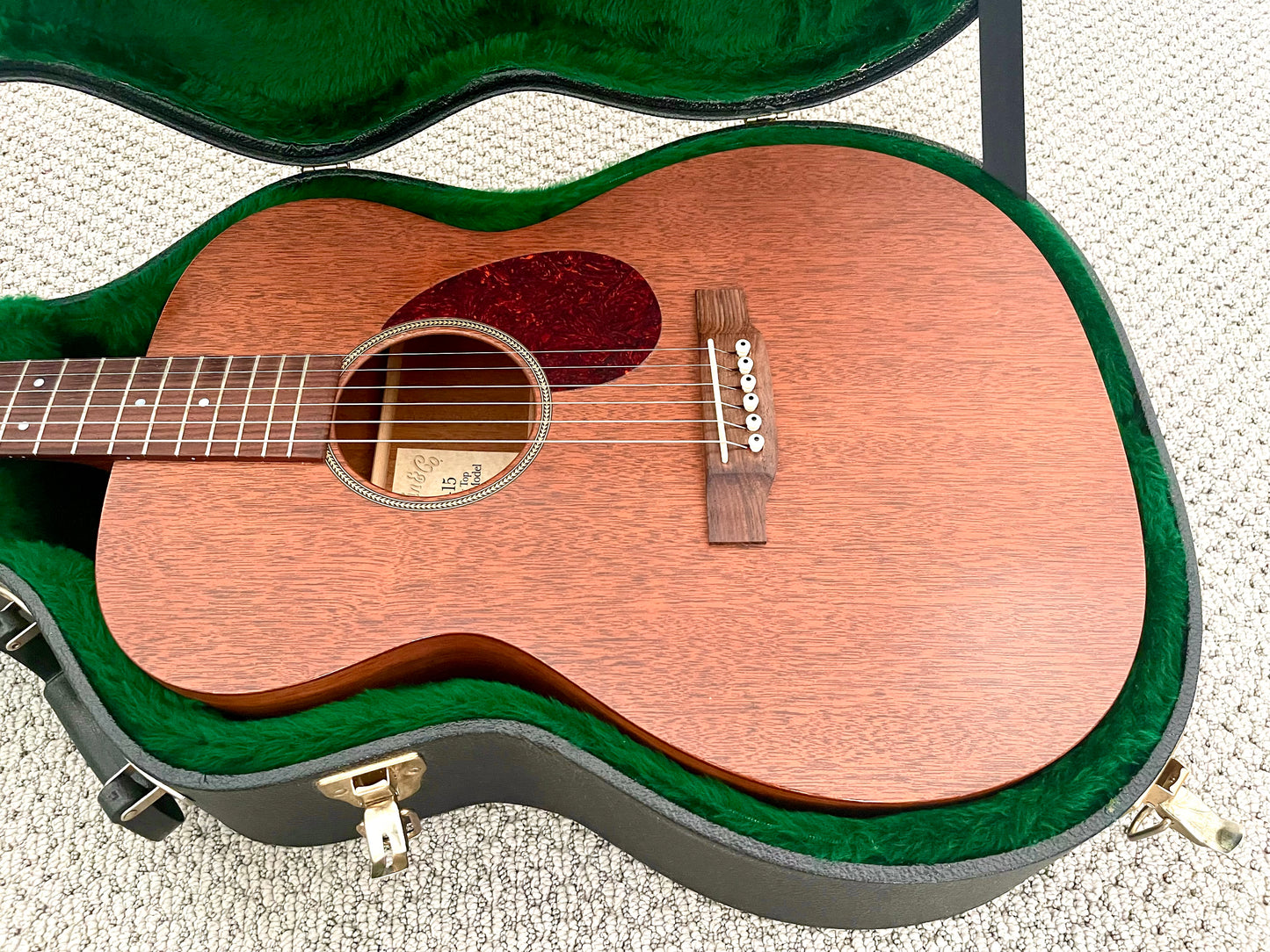 2001 Martin OM-15 Mahogany Orchestra Model + OHSC