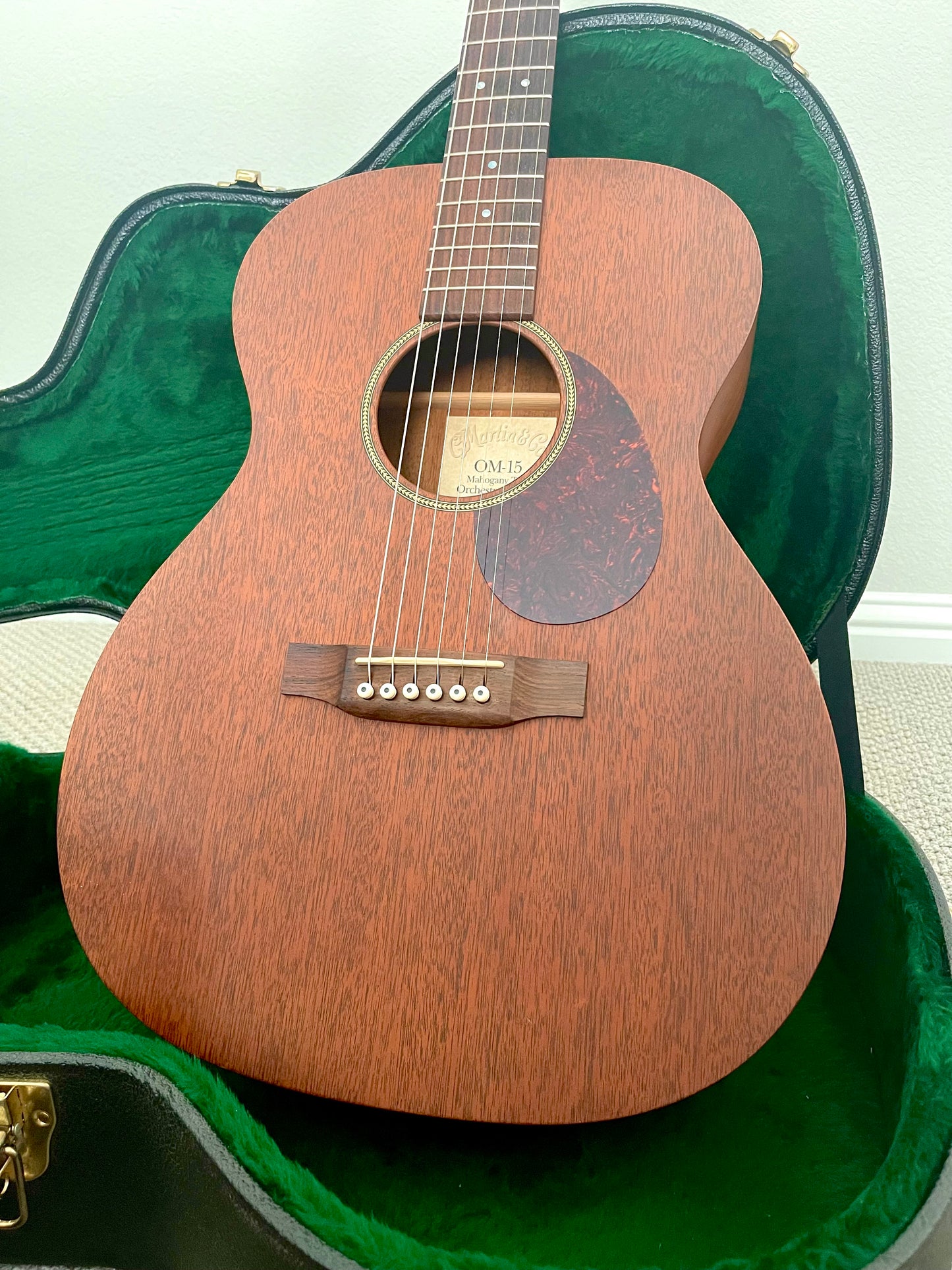 2001 Martin OM-15 Mahogany Orchestra Model + OHSC