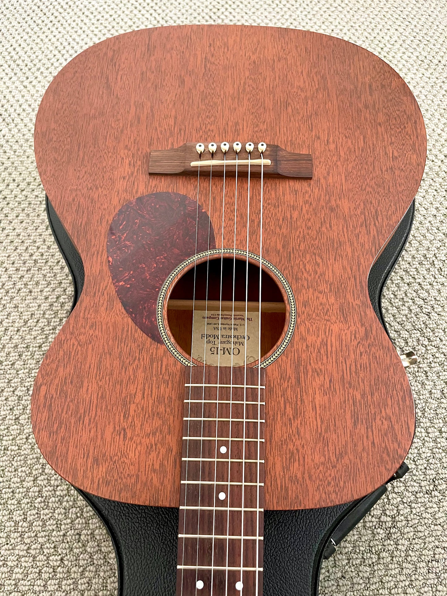 2001 Martin OM-15 Mahogany Orchestra Model + OHSC