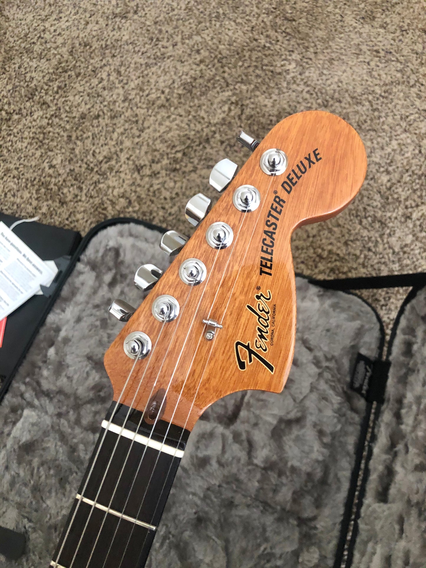 2018 Fender Blue Metallic "TROUBLEMAKER TELE" + OHSC