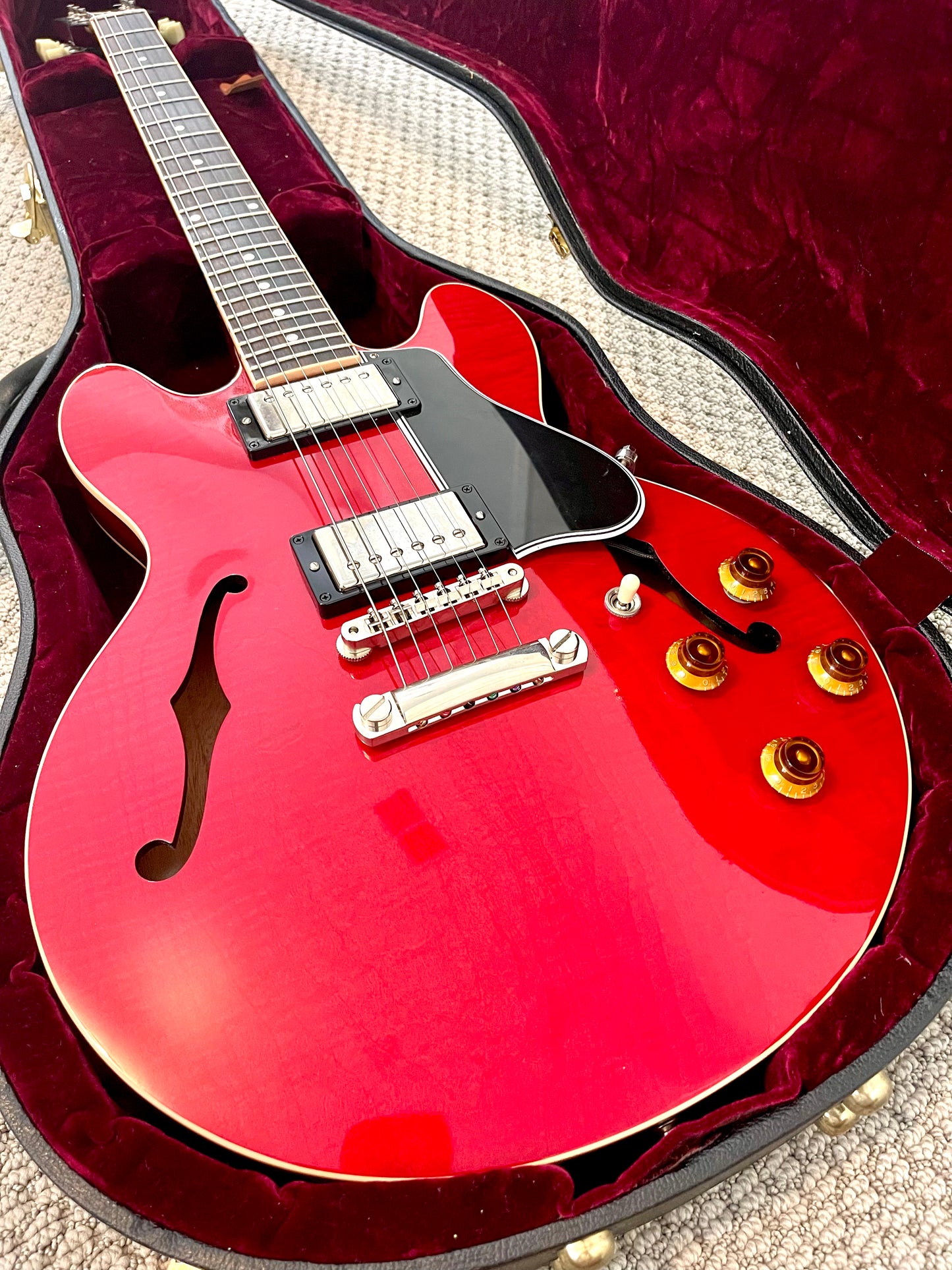 2010 Gibson CS-336 "Figured Cherry Red" (Custom Shop) + OHSC + COA