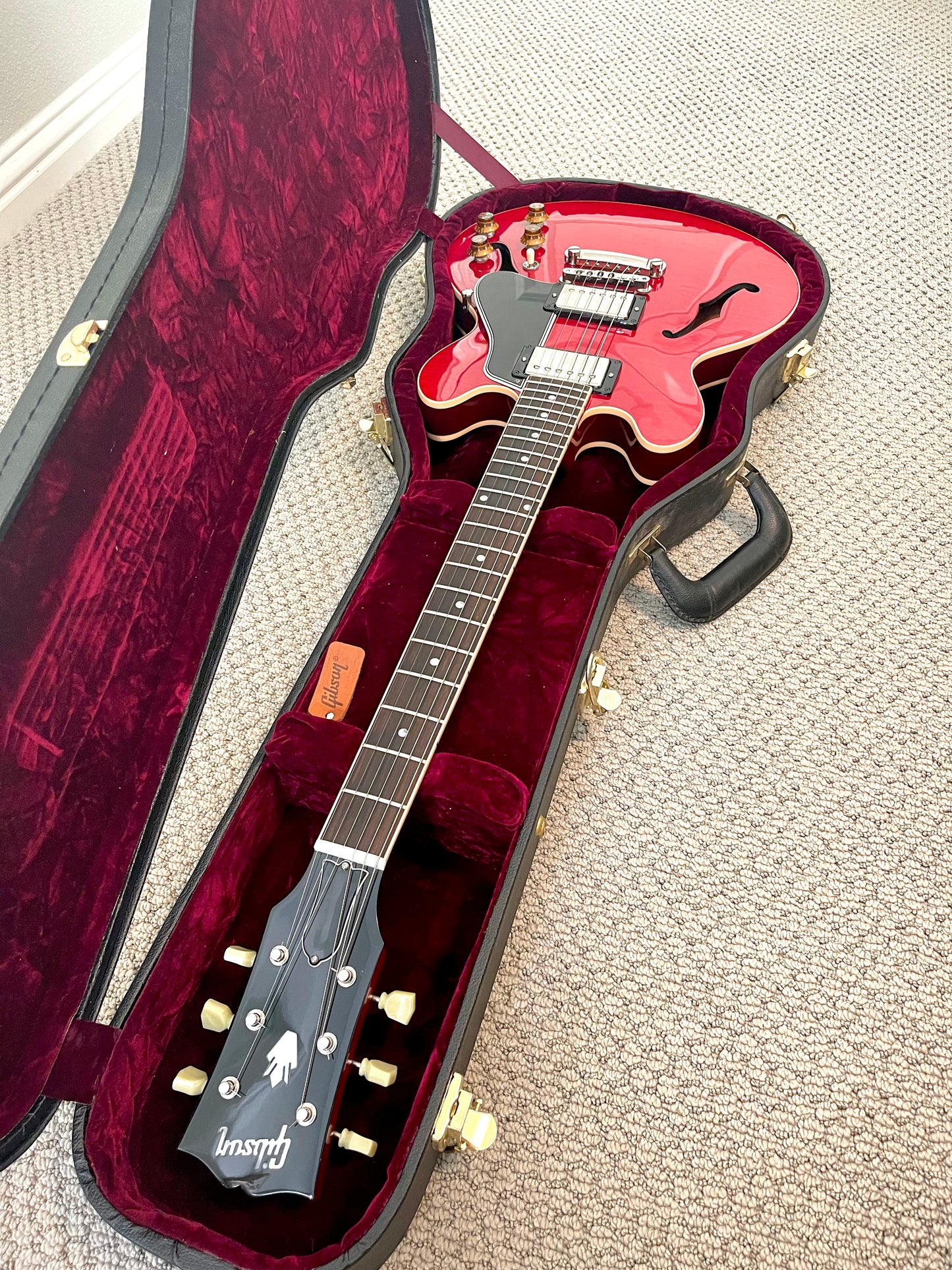 2010 Gibson CS-336 "Figured Cherry Red" (Custom Shop) + OHSC + COA