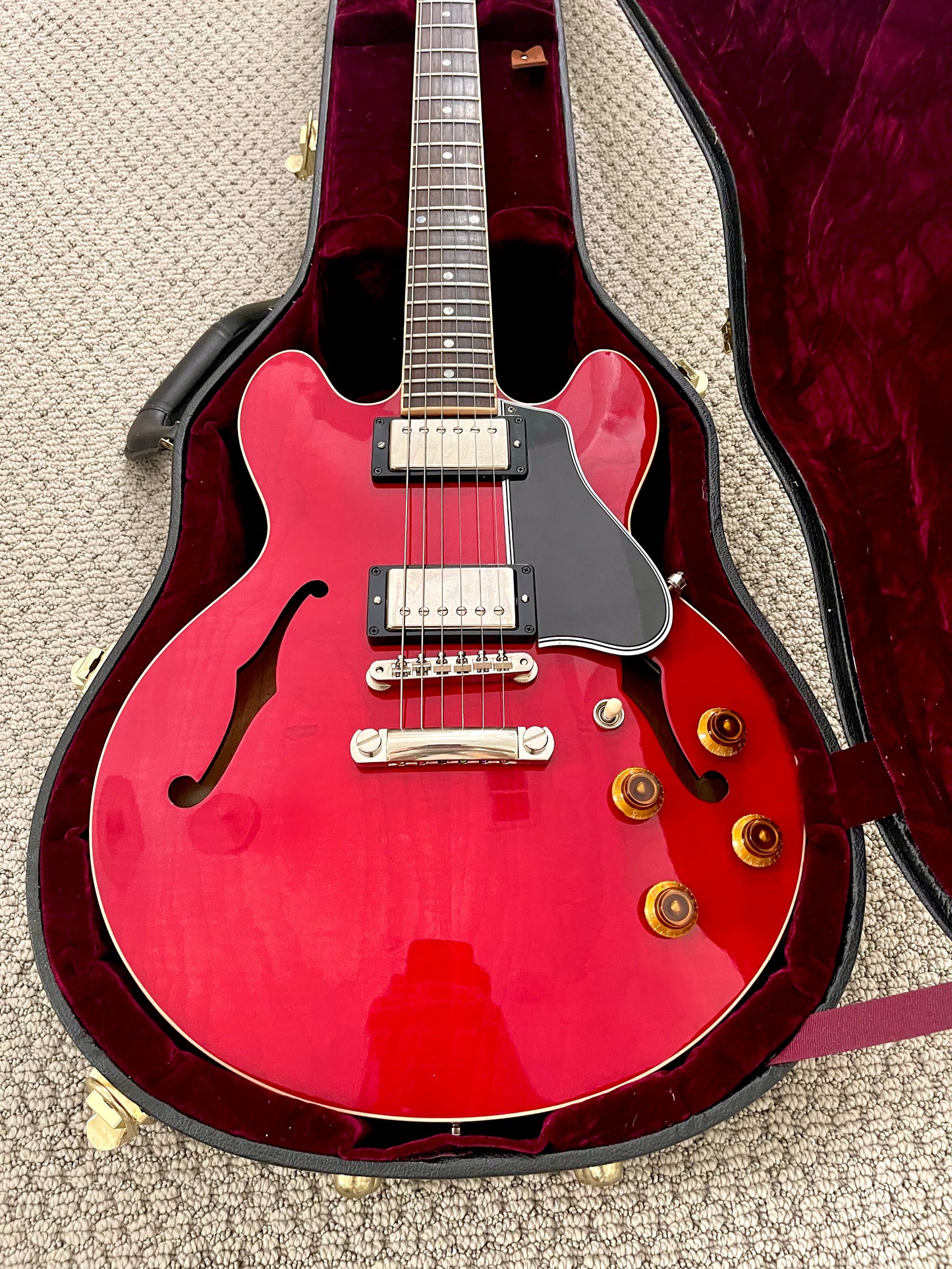 2010 Gibson CS-336 "Figured Cherry Red" (Custom Shop) + OHSC + COA