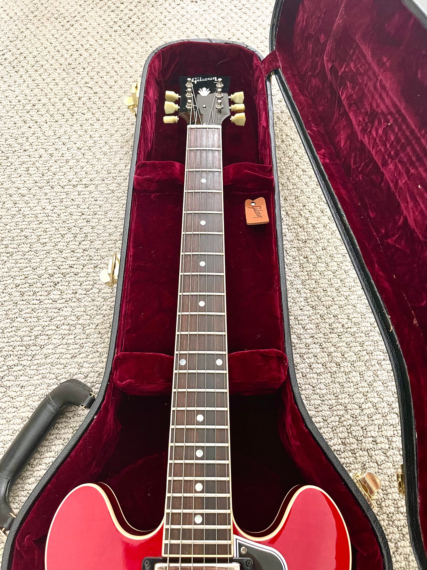 2010 Gibson CS-336 "Figured Cherry Red" (Custom Shop) + OHSC + COA