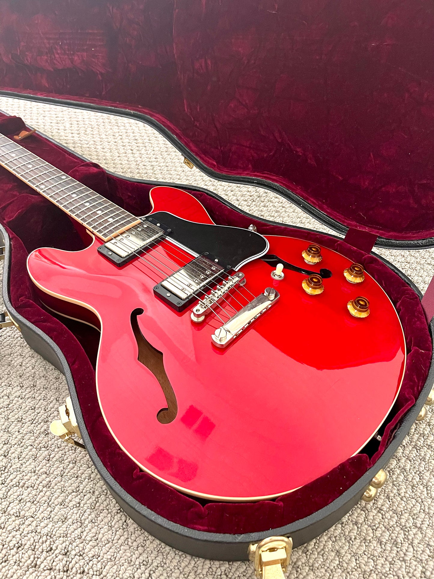 2010 Gibson CS-336 "Figured Cherry Red" (Custom Shop) + OHSC + COA