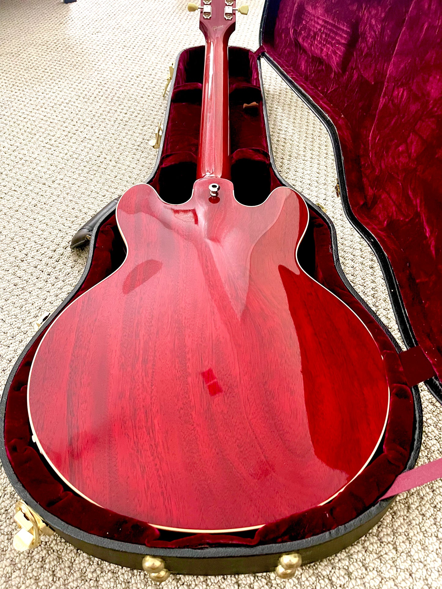 2010 Gibson CS-336 "Figured Cherry Red" (Custom Shop) + OHSC + COA