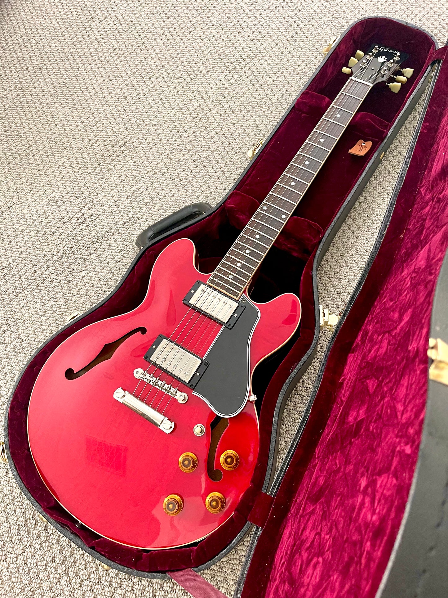 2010 Gibson CS-336 "Figured Cherry Red" (Custom Shop) + OHSC + COA