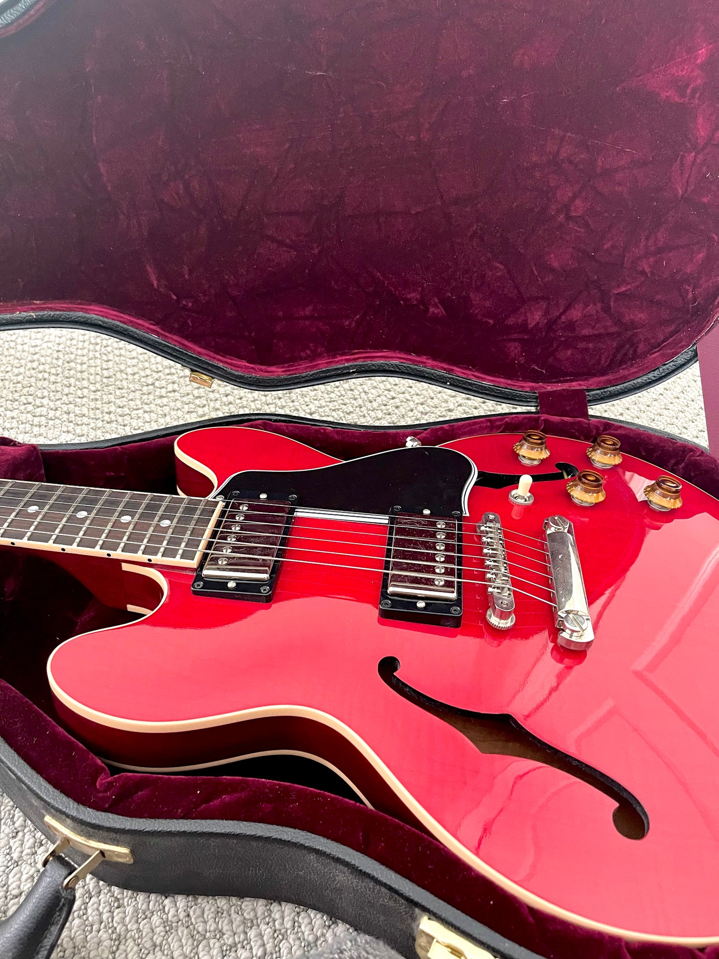 2010 Gibson CS-336 "Figured Cherry Red" (Custom Shop) + OHSC + COA